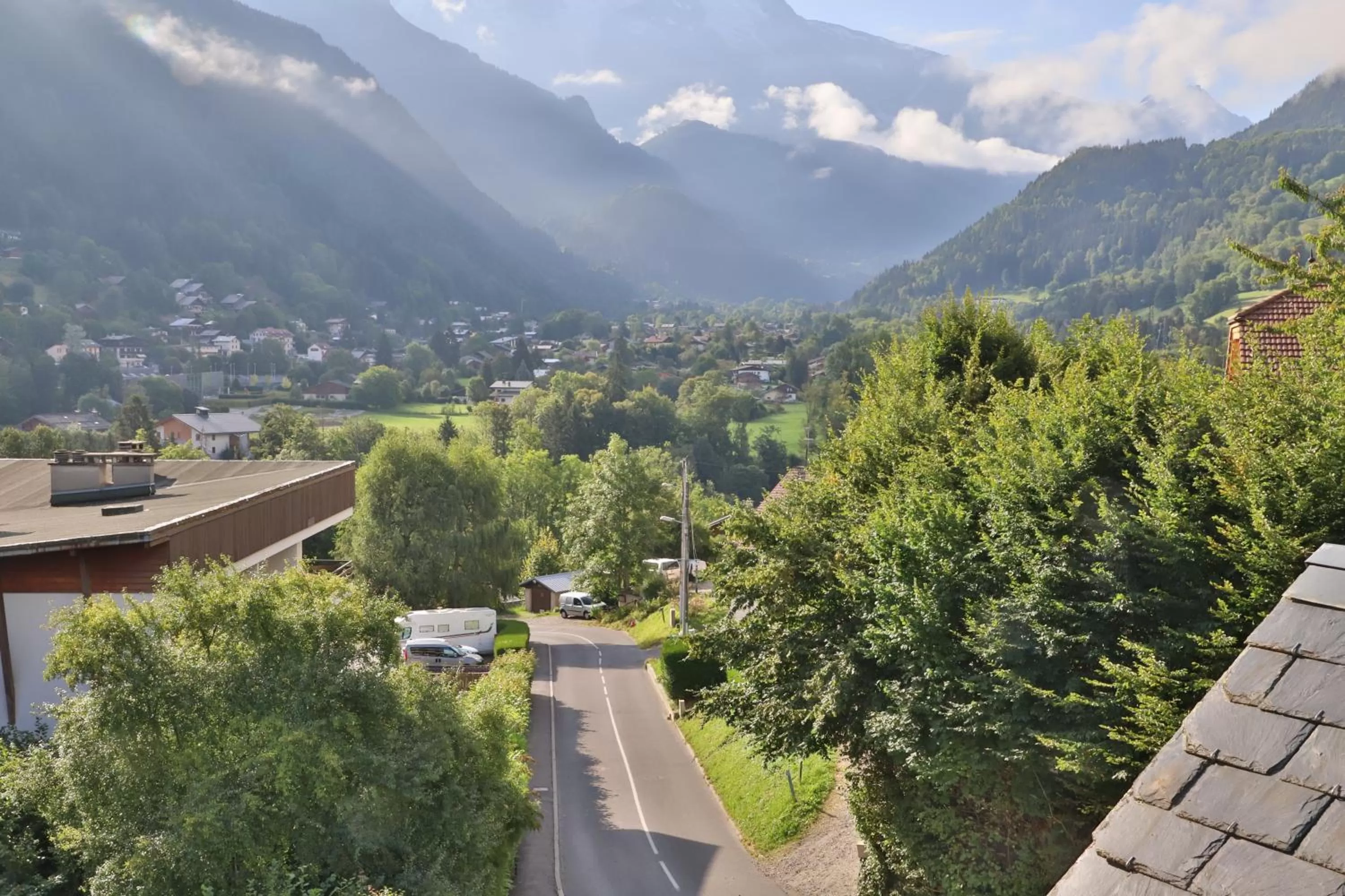 Mountain view in SOWELL HOTELS Mont Blanc et SPA