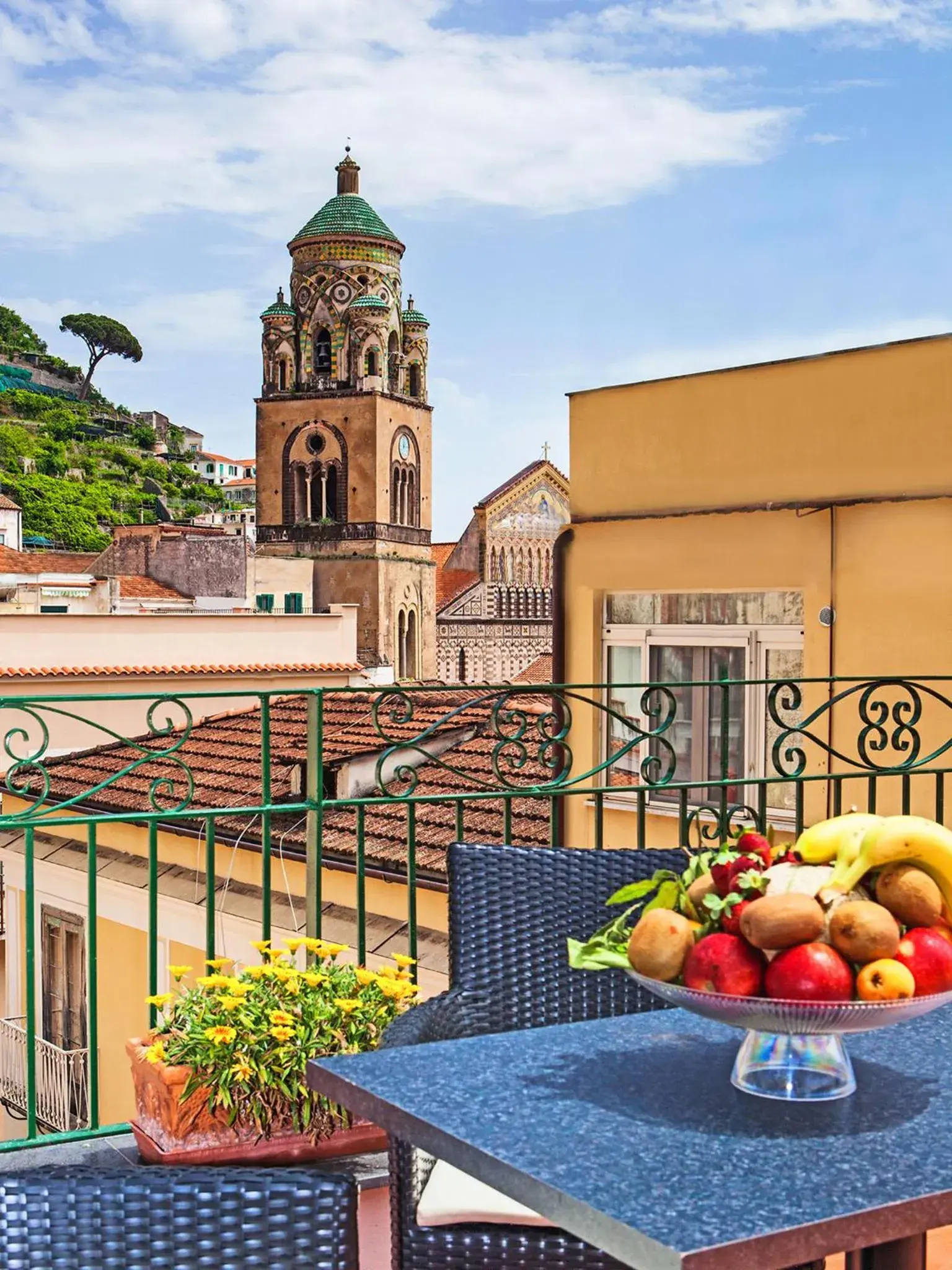 Balcony/Terrace in Hotel Amalfi