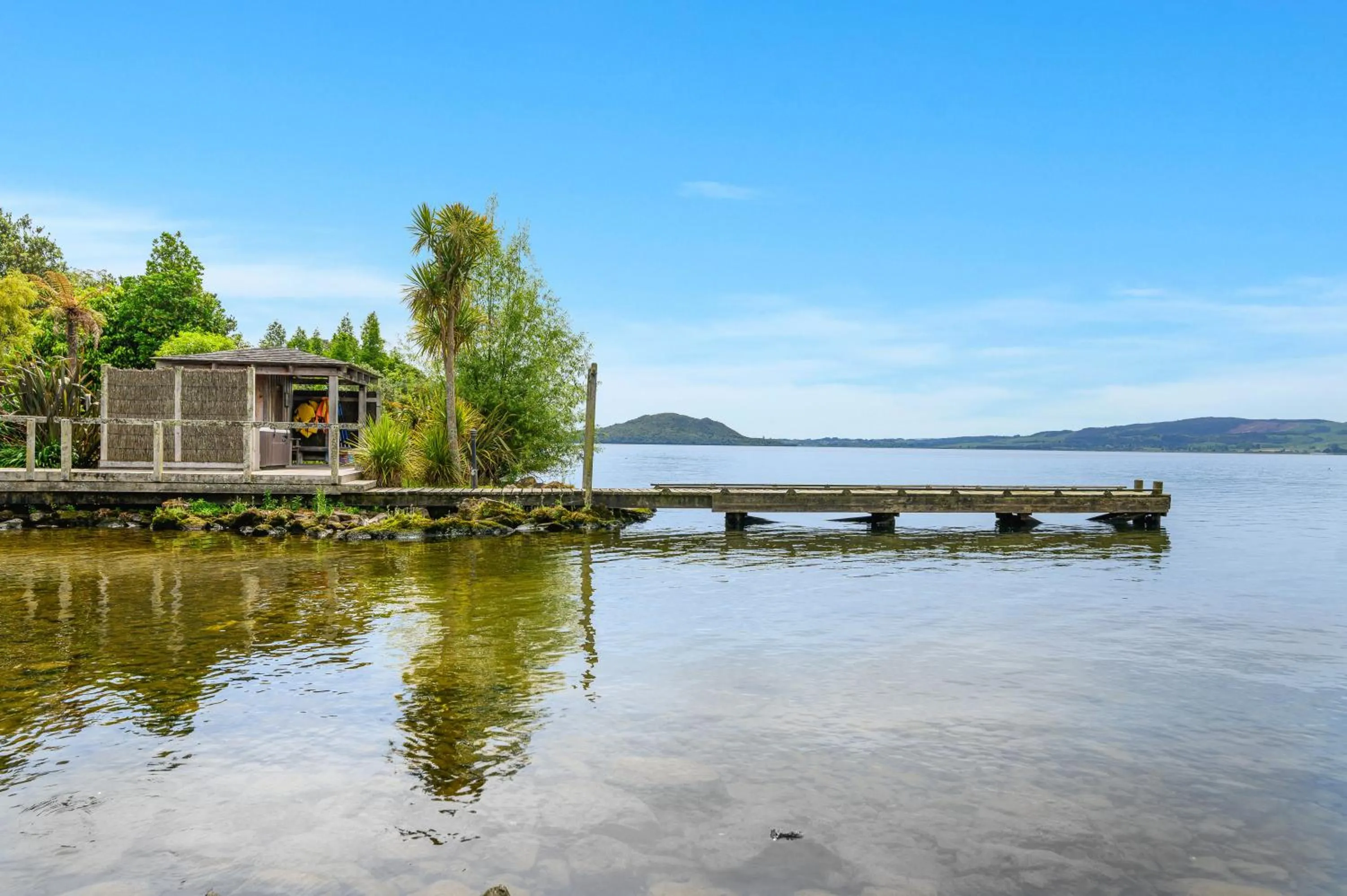 Natural landscape in Koura Lodge