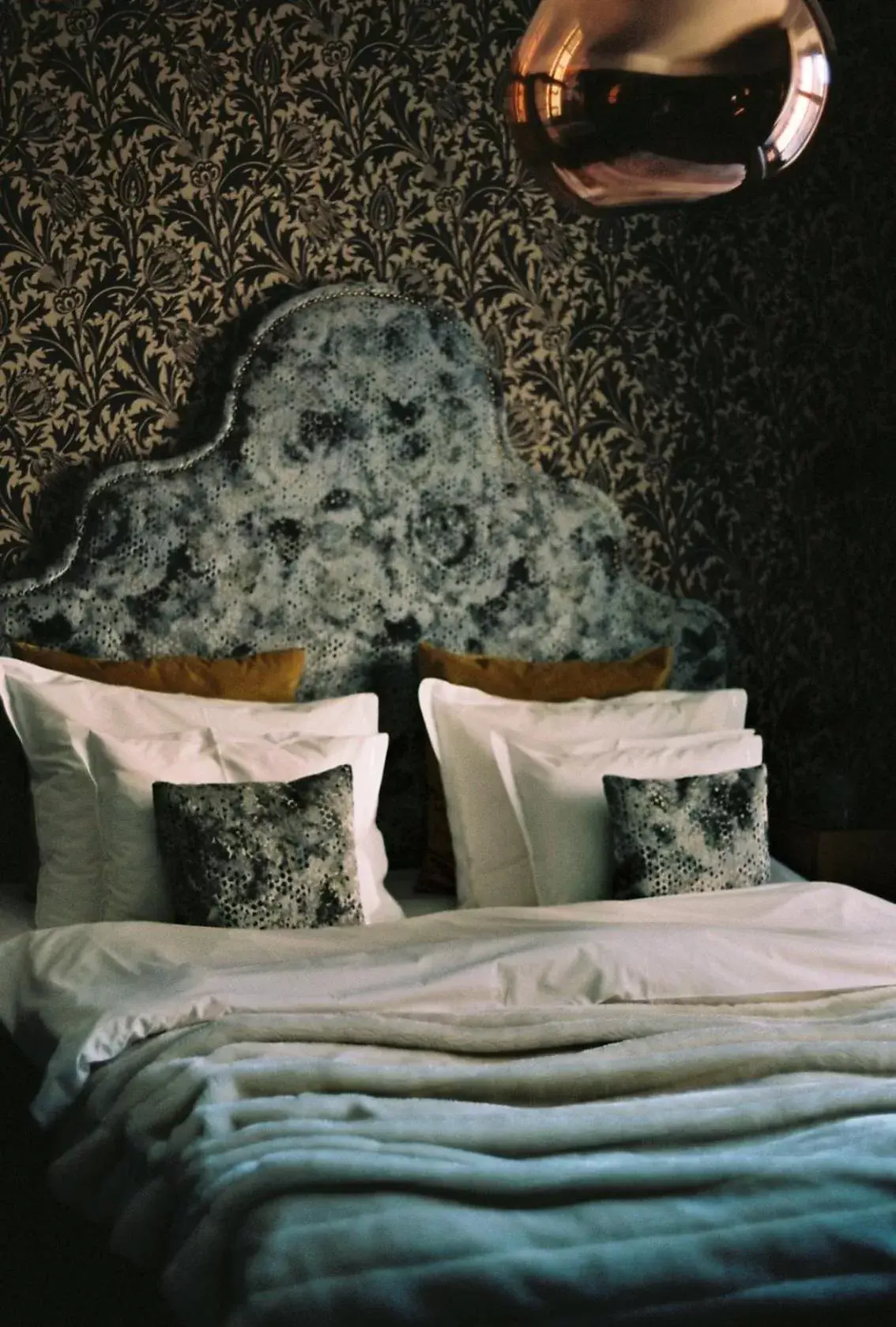 Decorative detail, Bed in NOFO Hotel, WorldHotels Crafted
