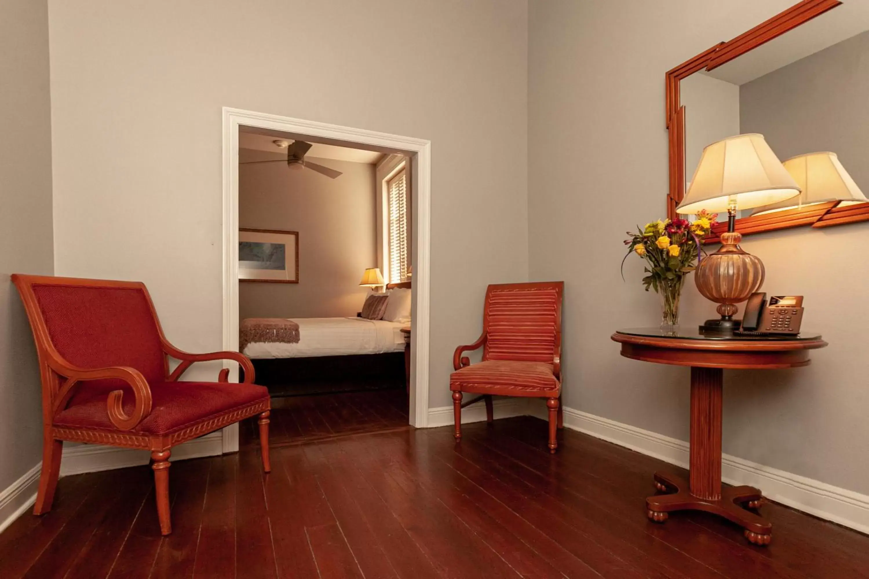 Living room, Seating Area in French Quarter Courtyard Hotel and Suites