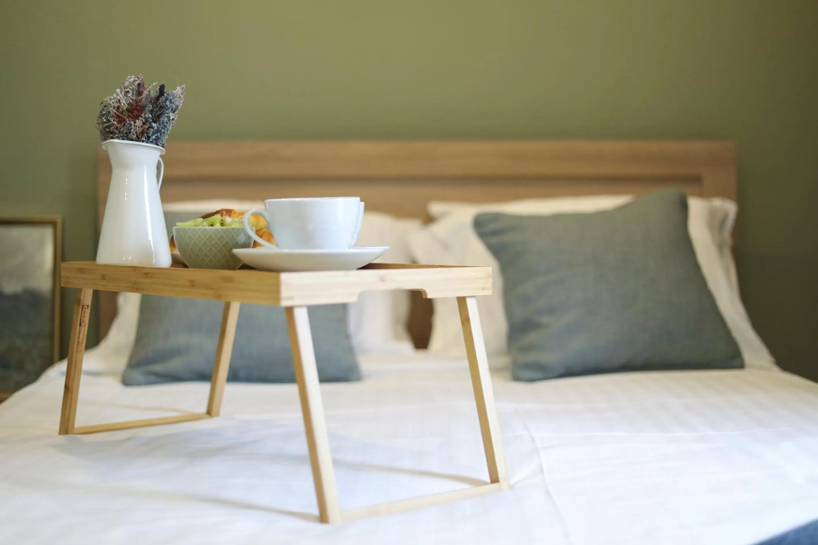 Bed in Loios Studios and Apartments