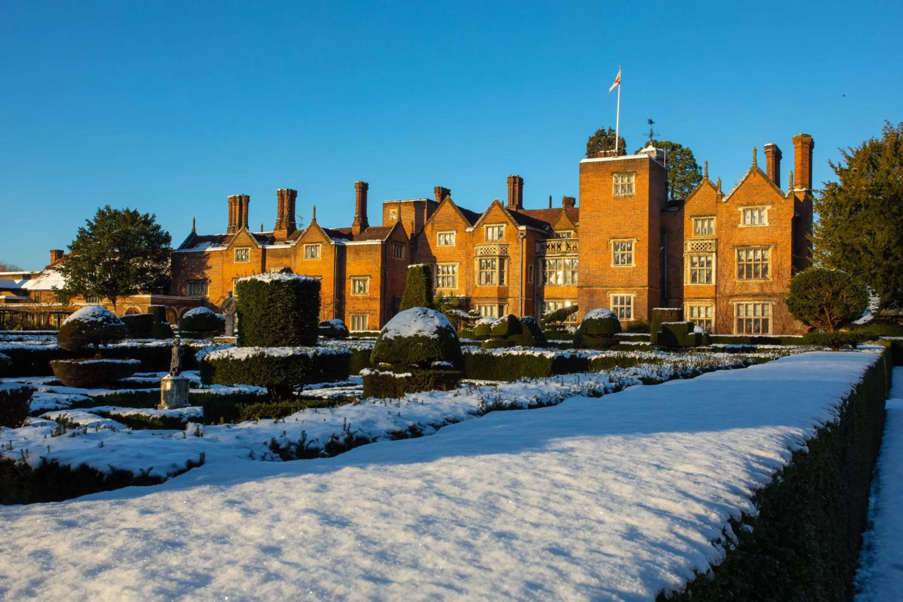 Winter in Great Fosters - Near Windsor