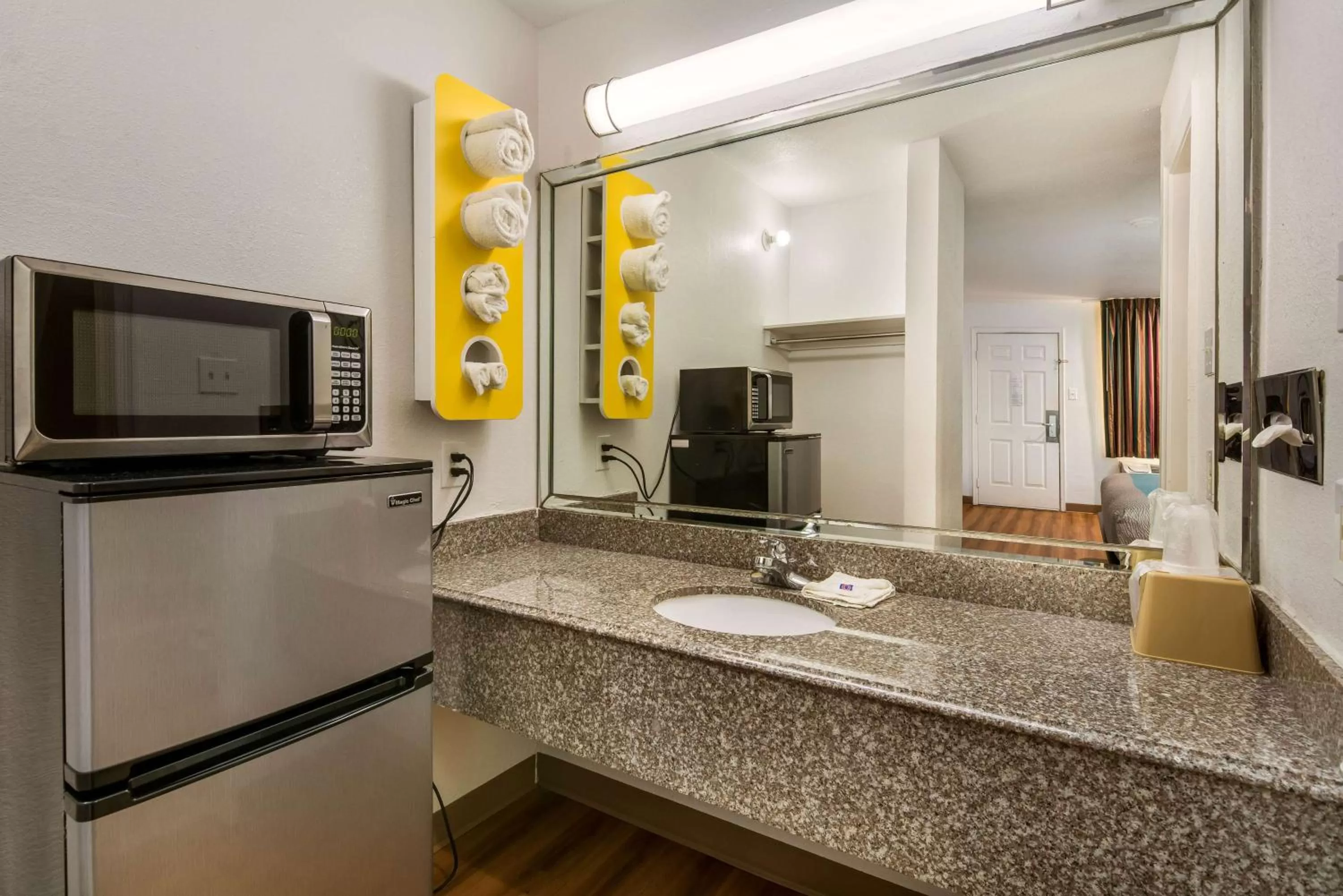 Bathroom in Motel 6-Freeport, TX