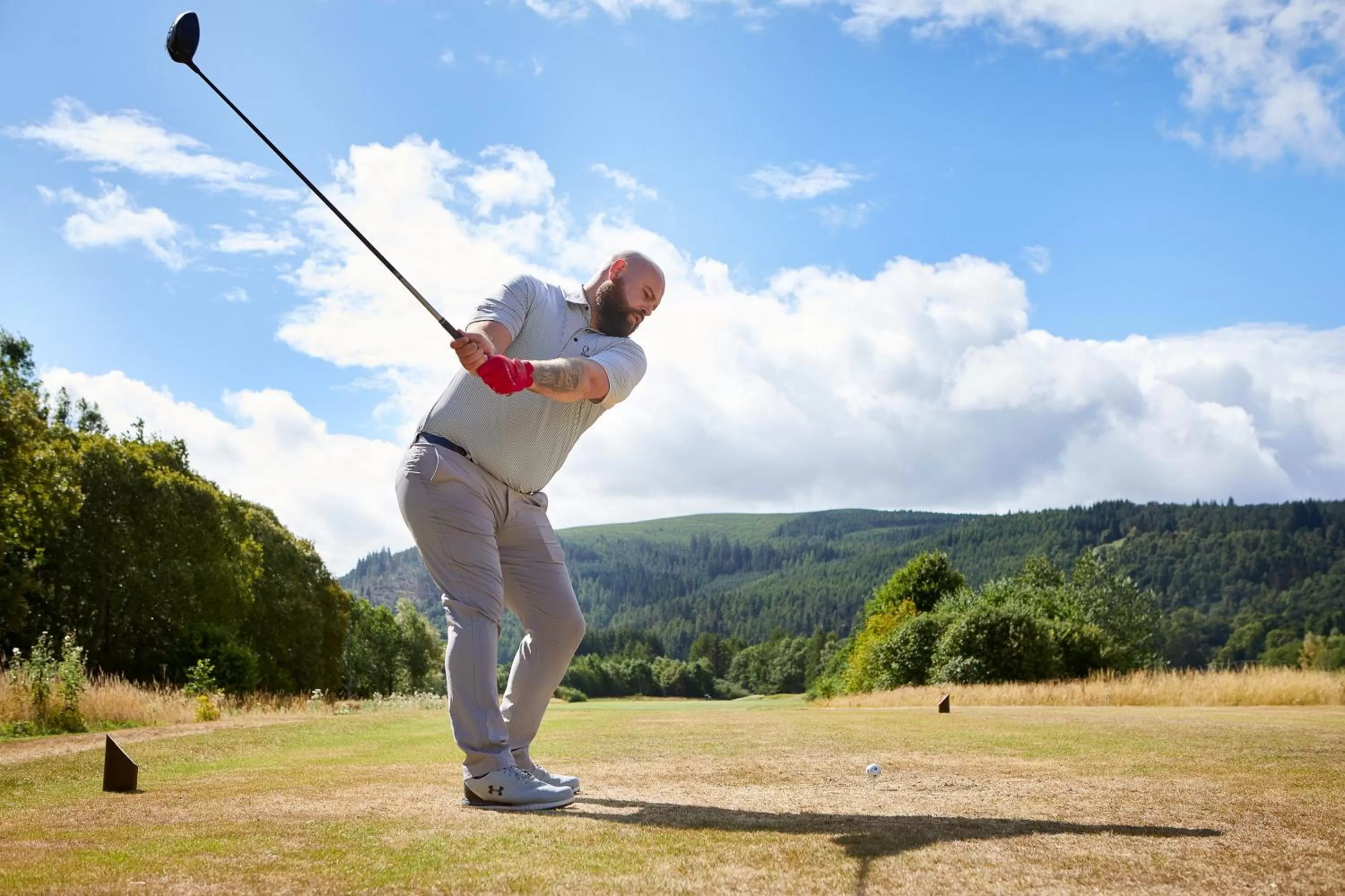 Golfcourse in Macdonald Cardrona Hotel, Golf & Spa