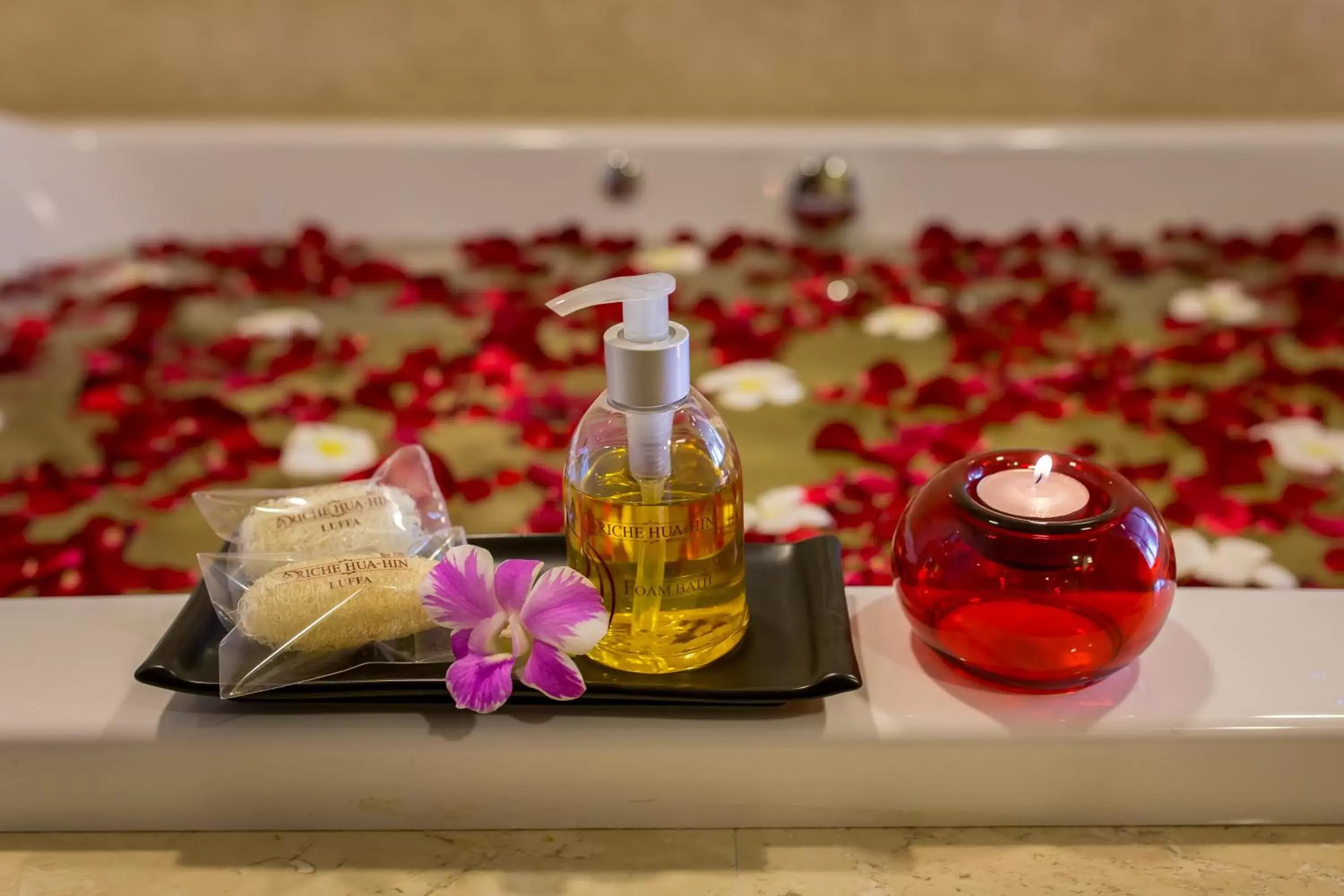 Bathroom in Riche Hua Hin Hotel - SHA Plus Bathroom in Riche Hua Hin Hotel - SHA Plus