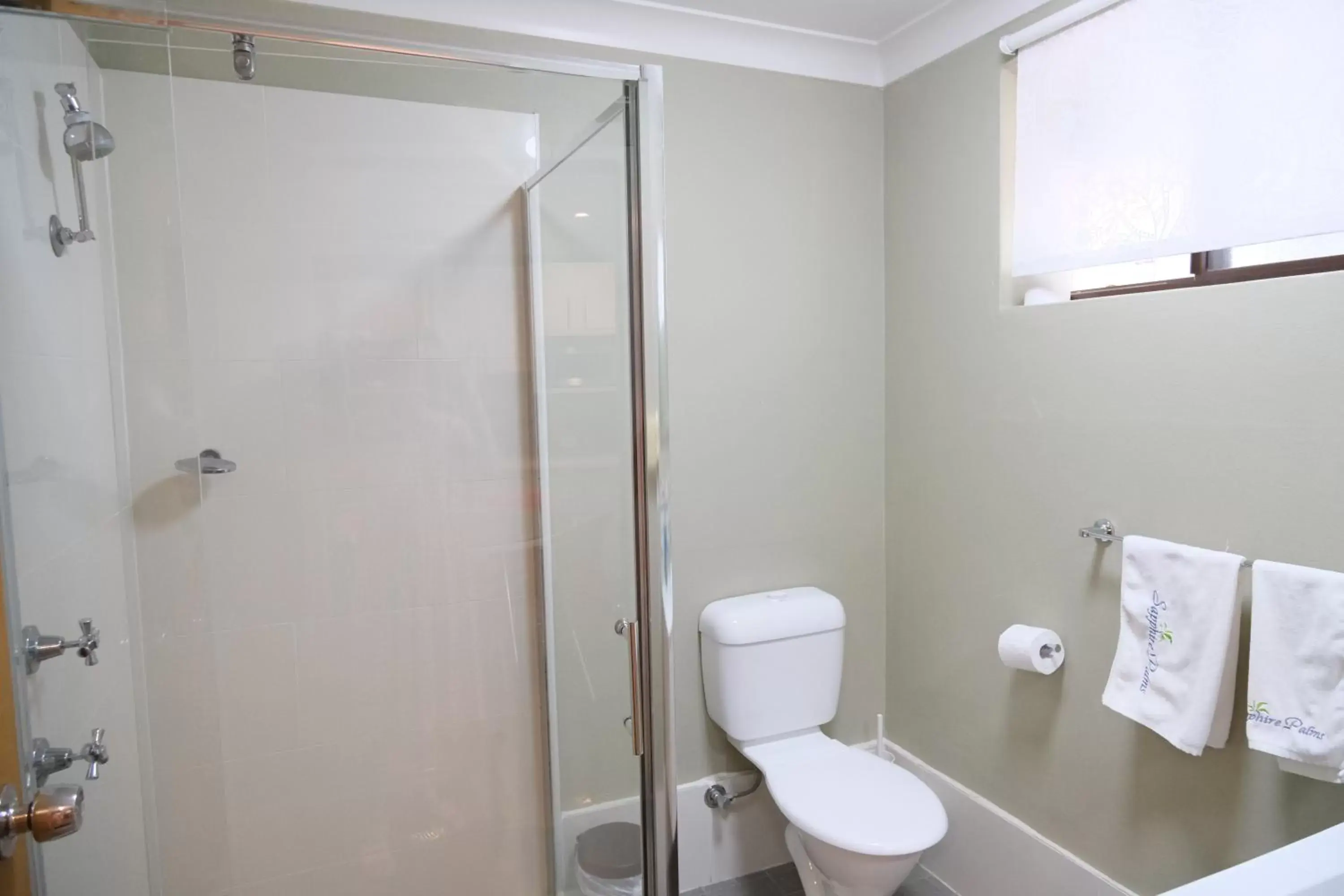 Shower, Bathroom in Sapphire Palms Motel