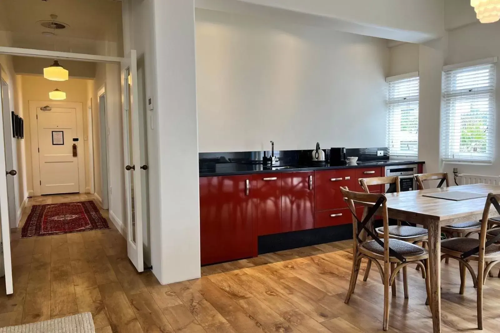 Kitchen or kitchenette, Kitchen/Kitchenette in Art Deco Masonic Hotel