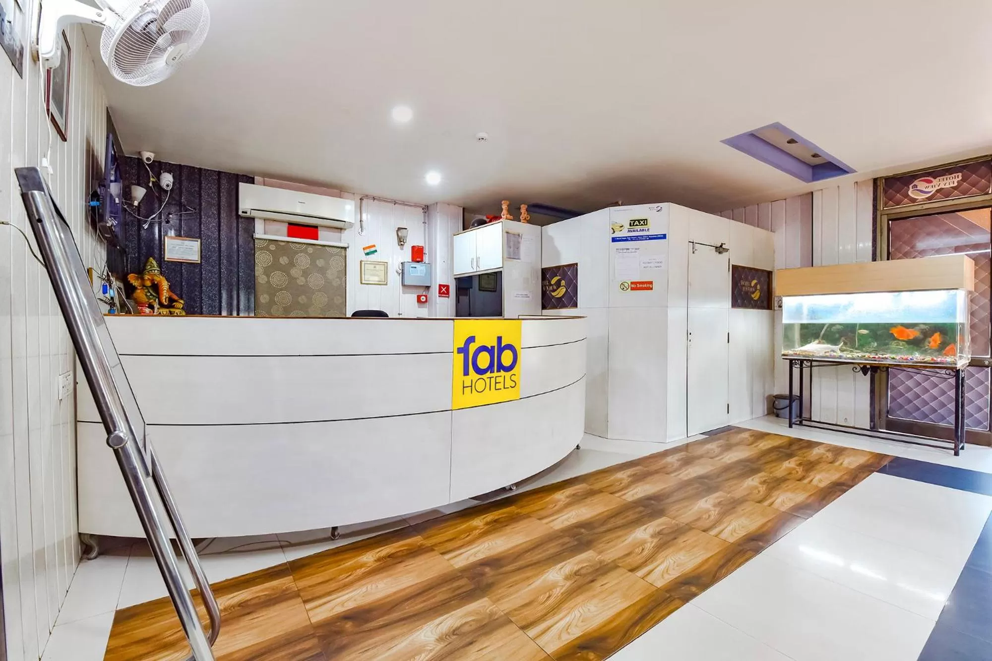 Lobby or reception in FabHotel Fly View