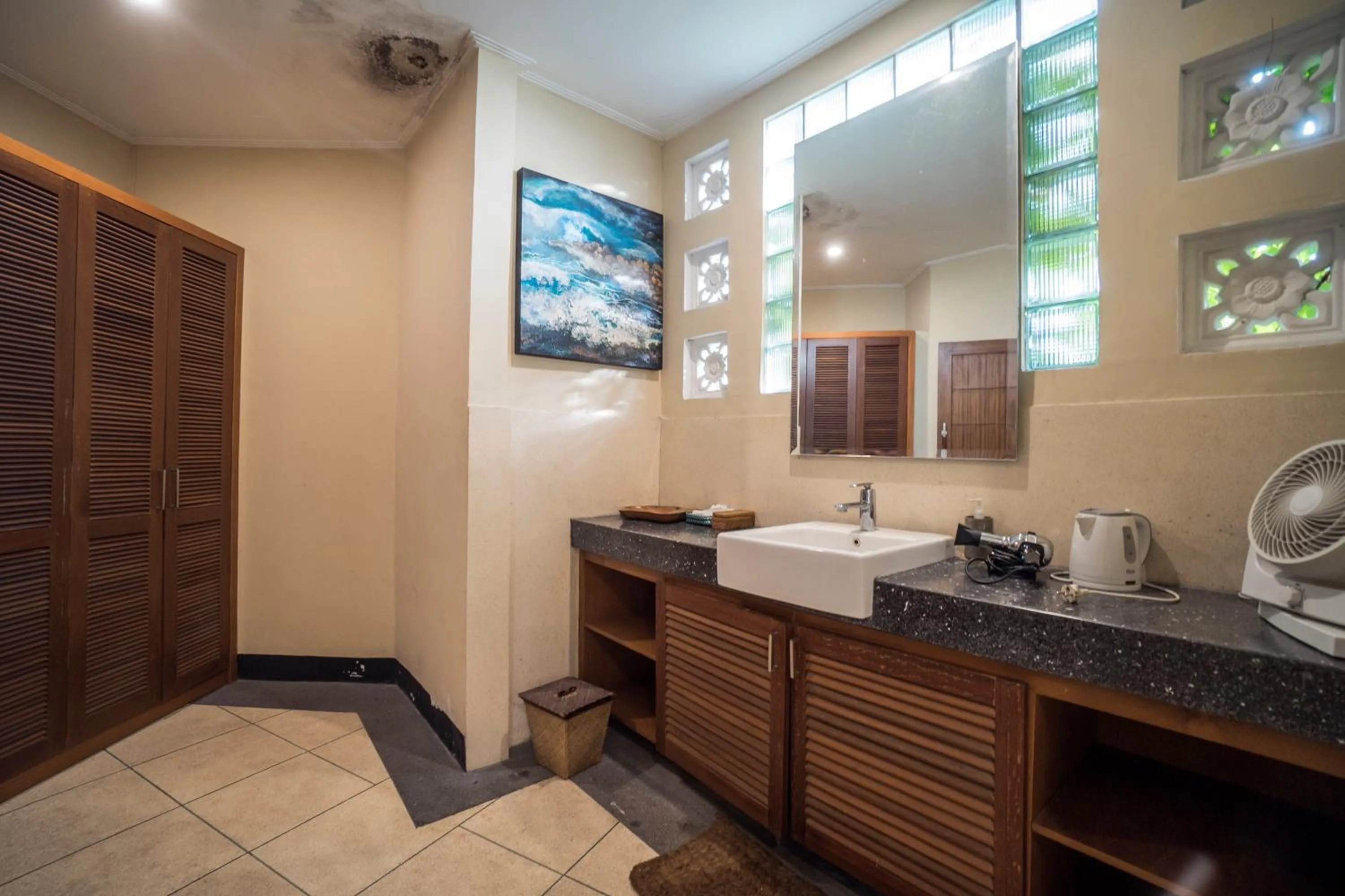 Bathroom in Gajah Biru Bungalows