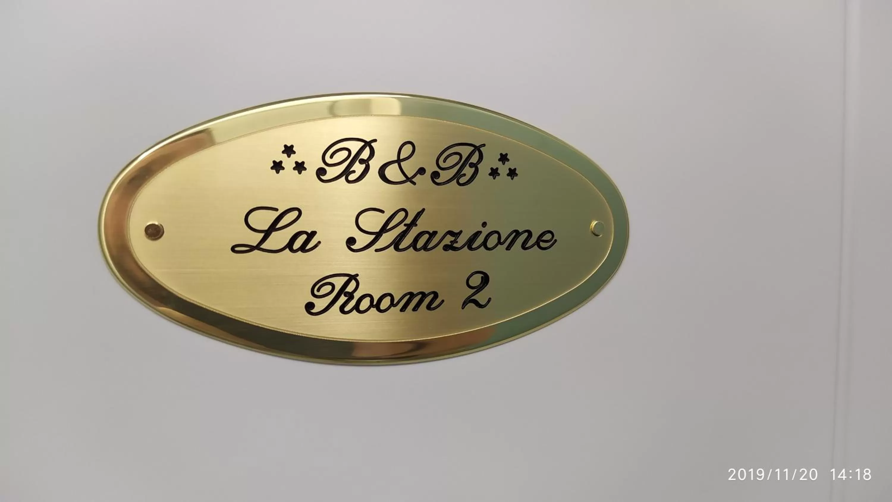 Property logo or sign in B&B La Stazione