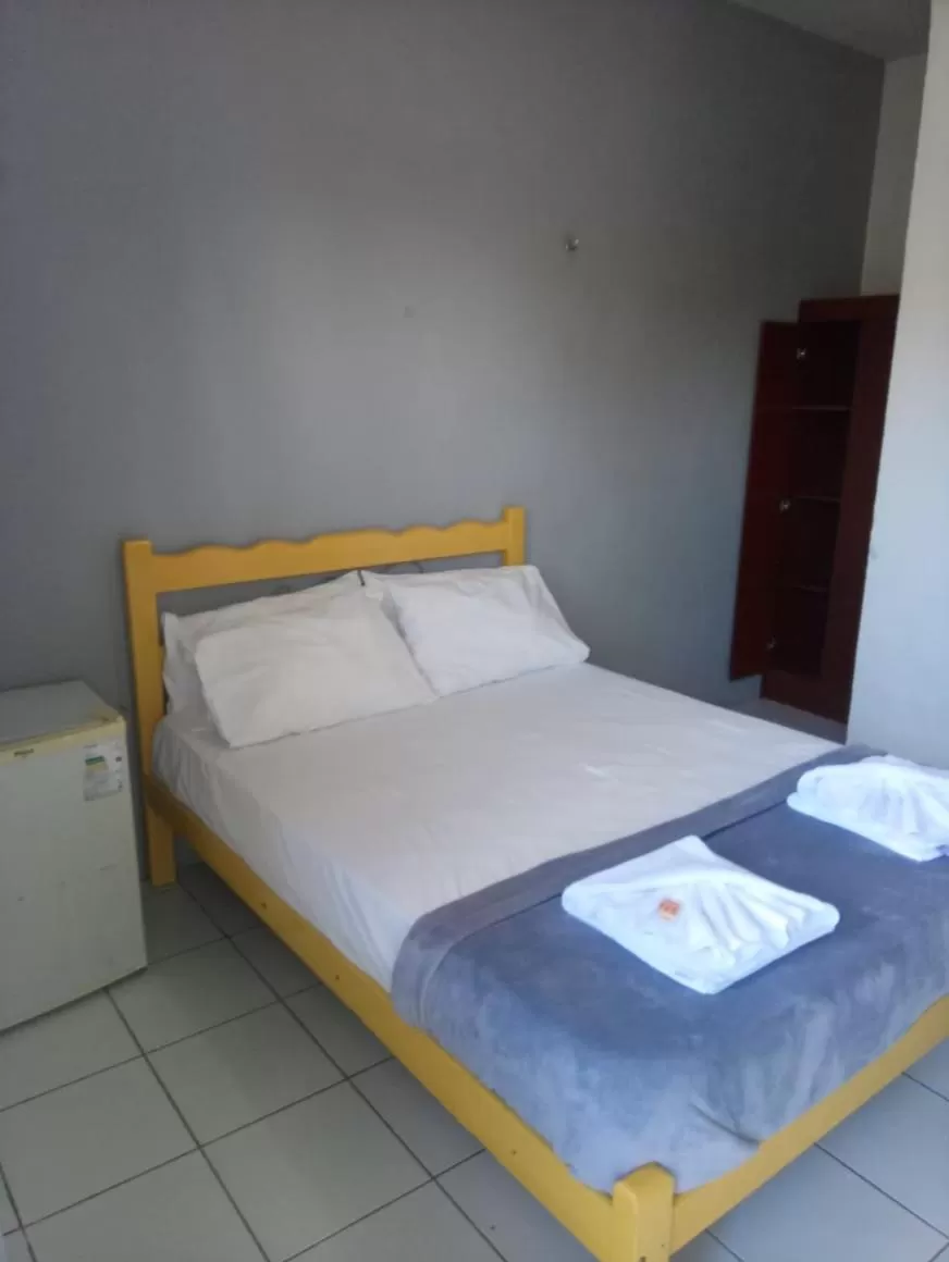 Bed in Pousada Atlantico Centro - Fortaleza