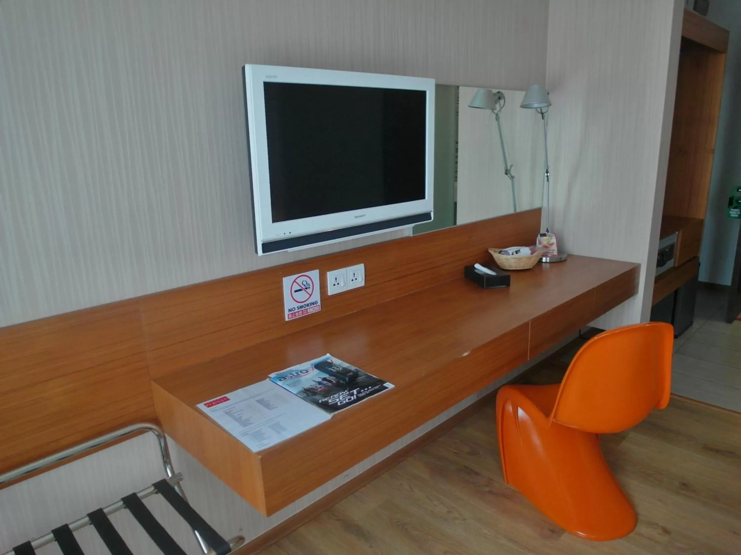 TV and multimedia, TV/Entertainment Center in French Hotel