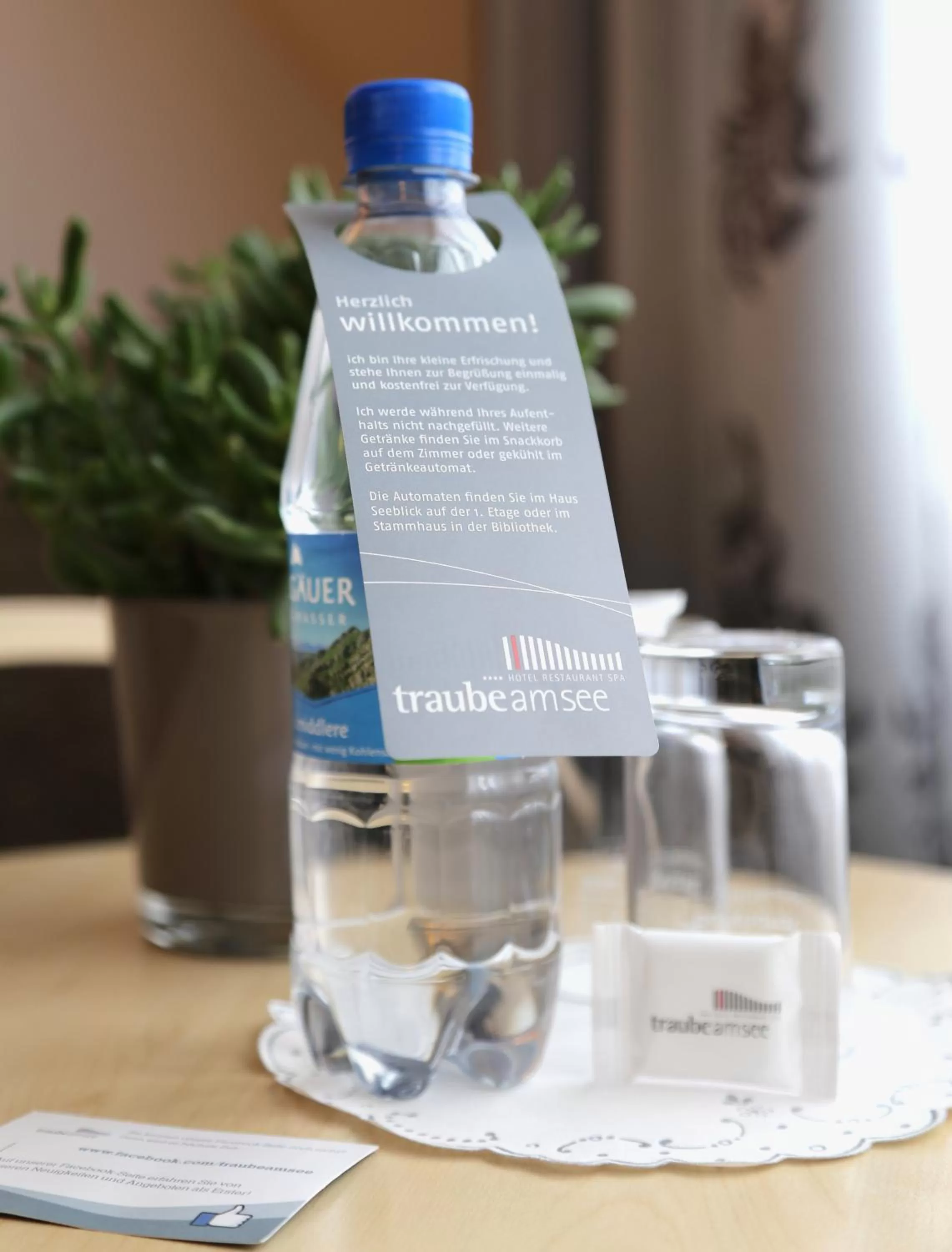 Drinks in Hotel Traube am See