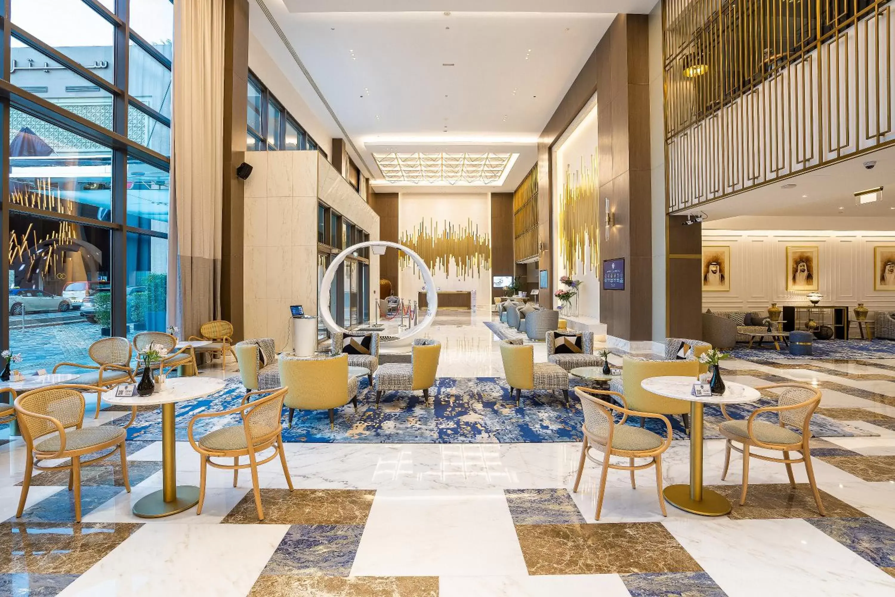 Lobby or reception, Restaurant/Places to Eat in Sofitel Dubai Jumeirah Beach