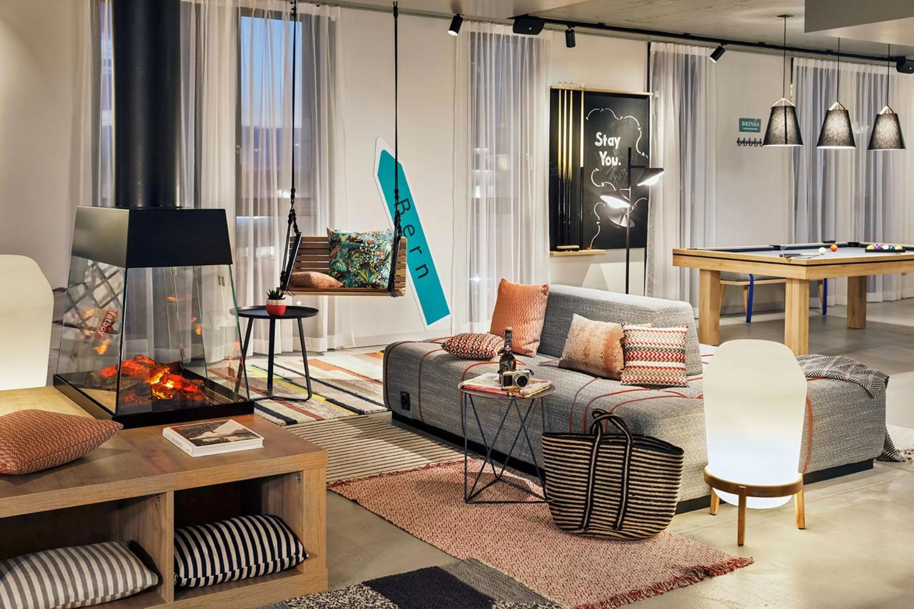 Seating area in Stay KooooK Bern Wankdorf - Online Check In