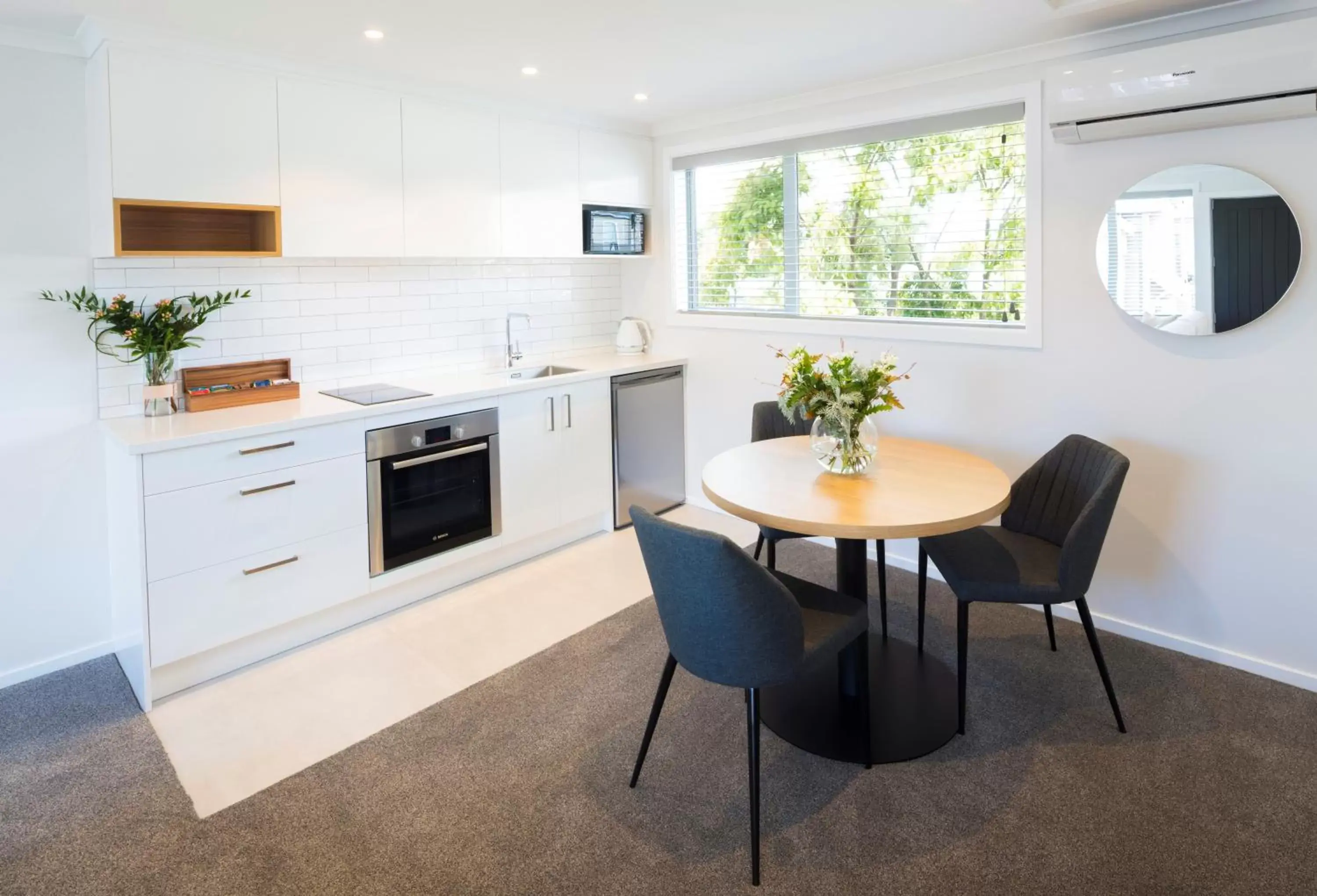 Kitchen/Kitchenette in Beechwood Boutique Accommodation