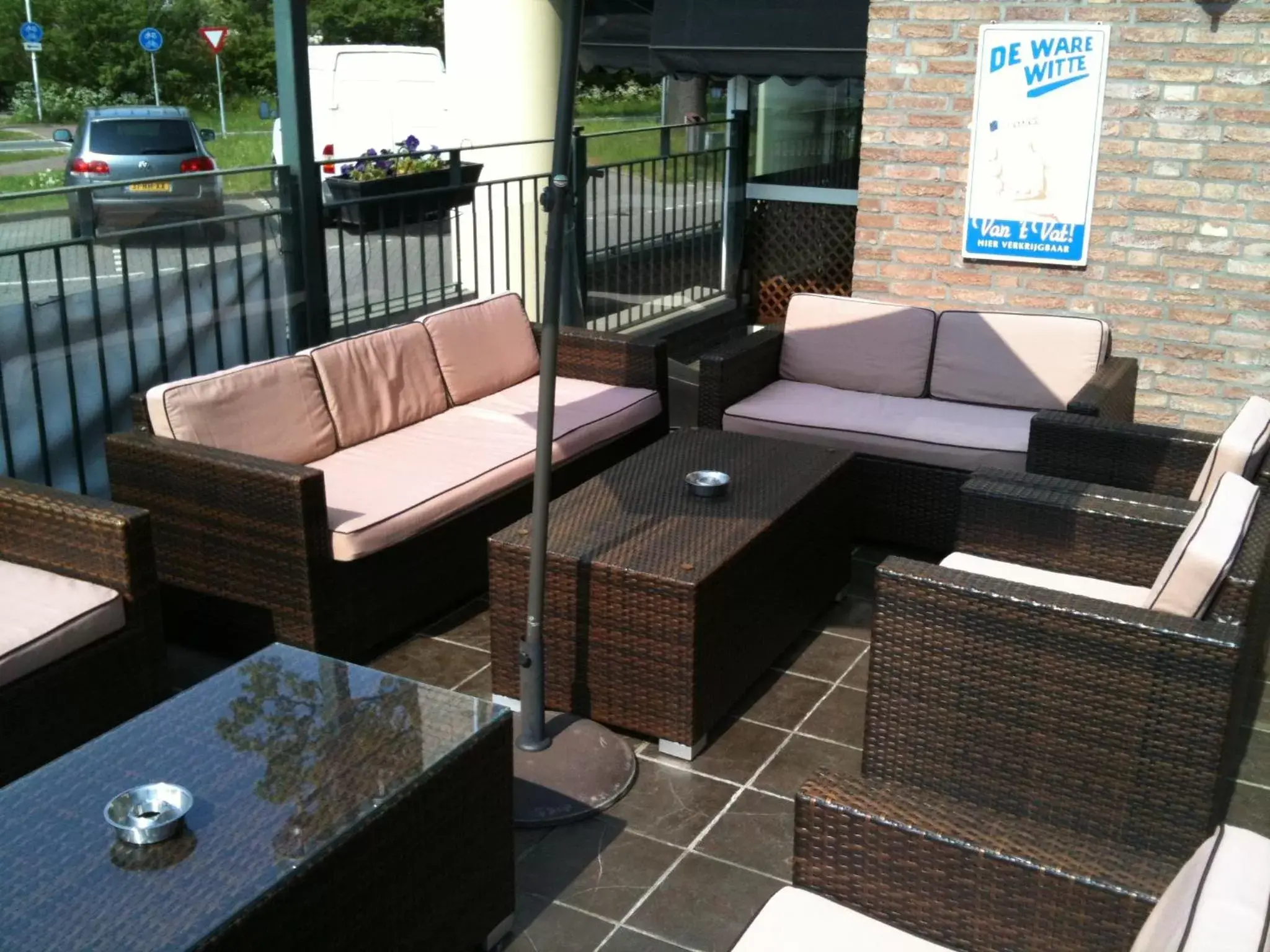 View (from property/room), Seating Area in Hotel De Druiventros