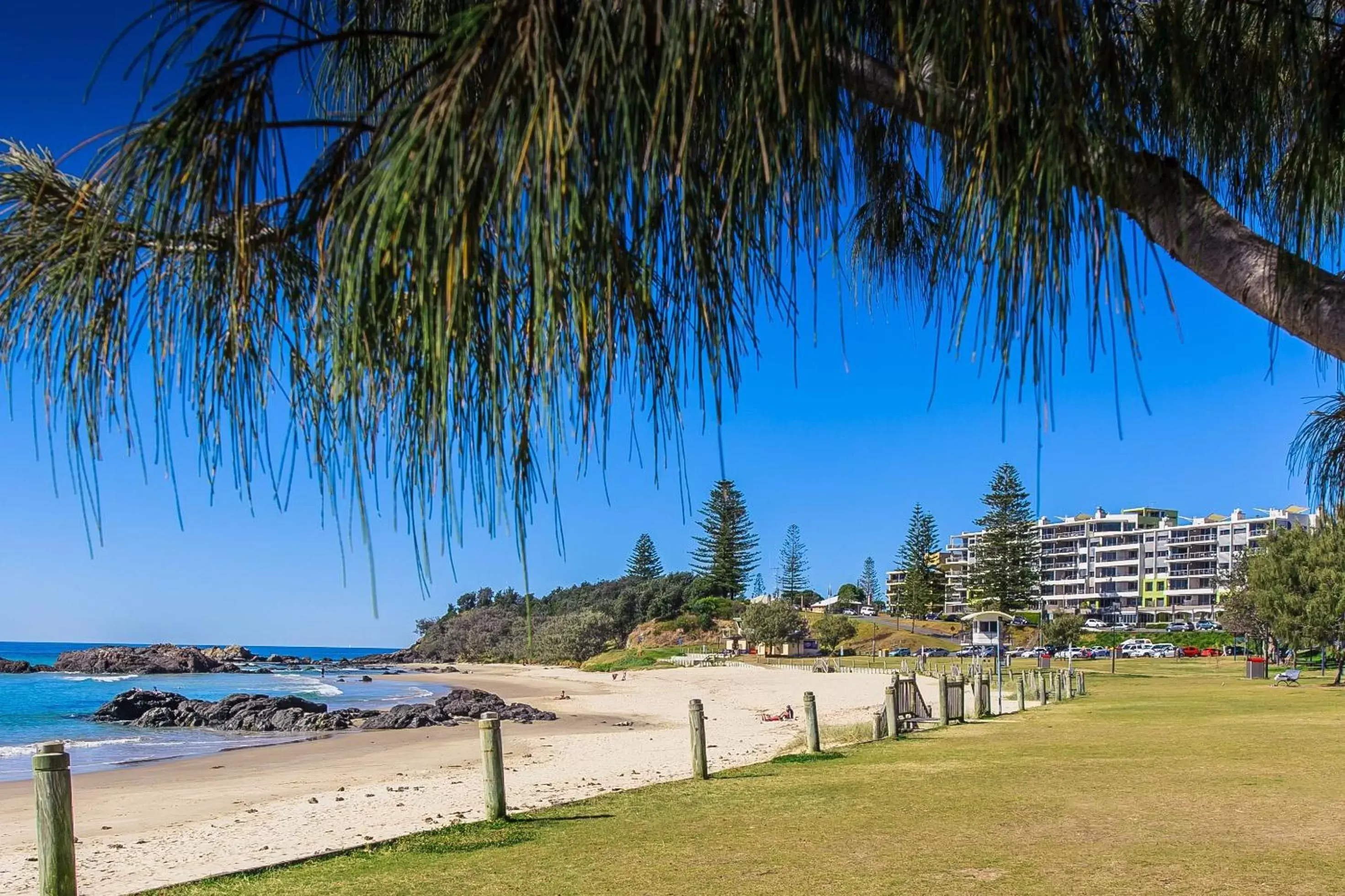 Beach in Sandcastle Apartments