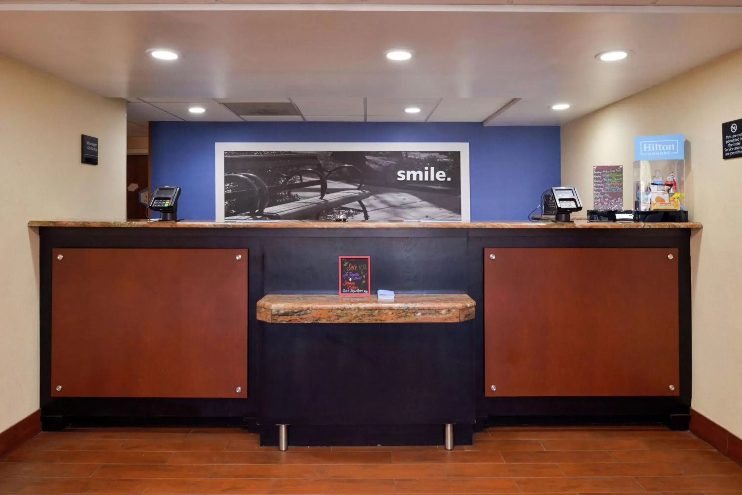 Lobby or reception in Hampton Inn Columbus-East Lobby or reception in Hampton Inn Columbus-East
