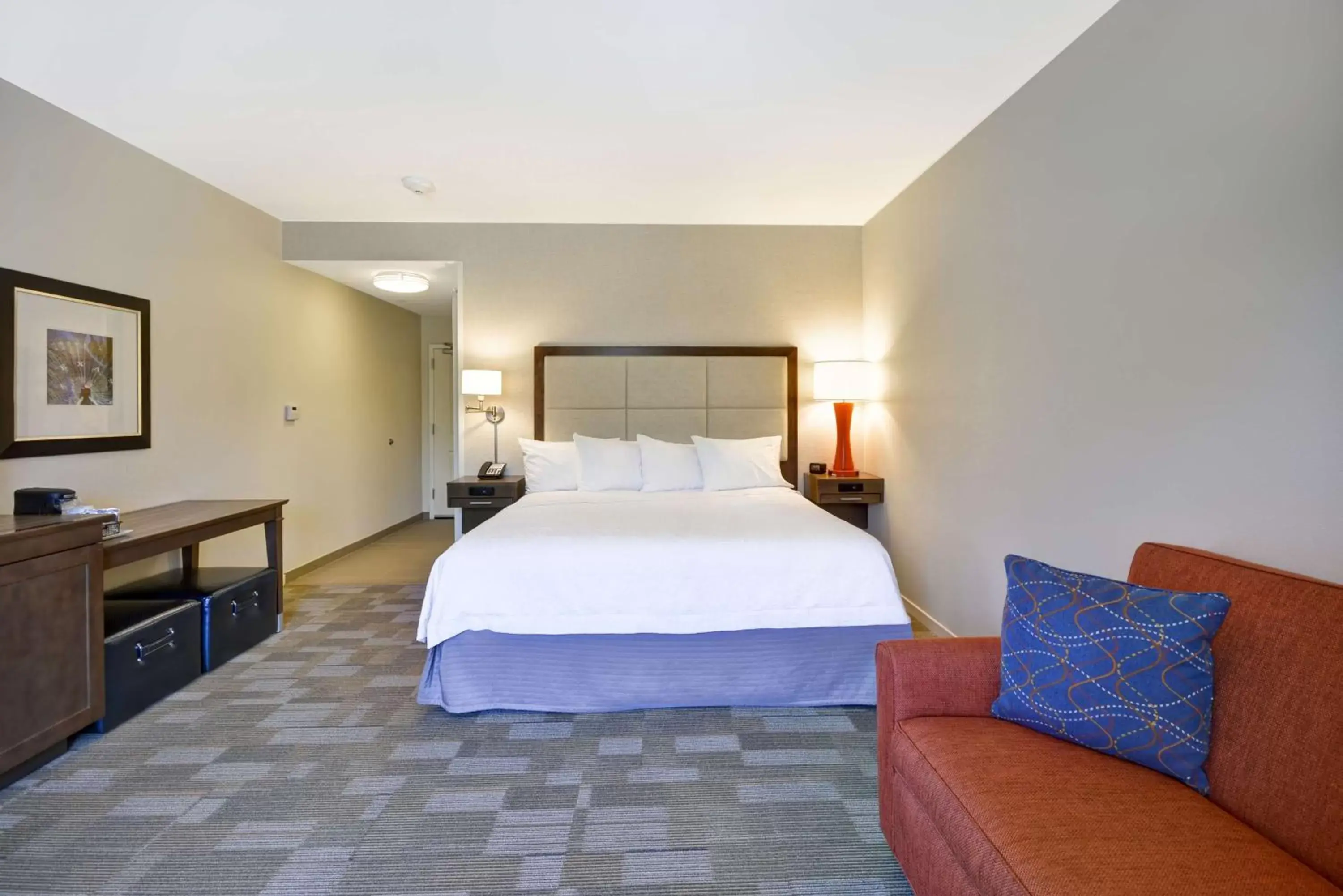 Living room, Bed in Hampton Inn & Suites Dallas/Plano-East