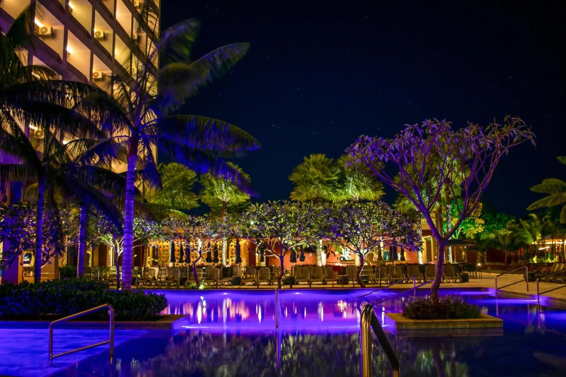 Swimming Pool in Hot Beach Resort