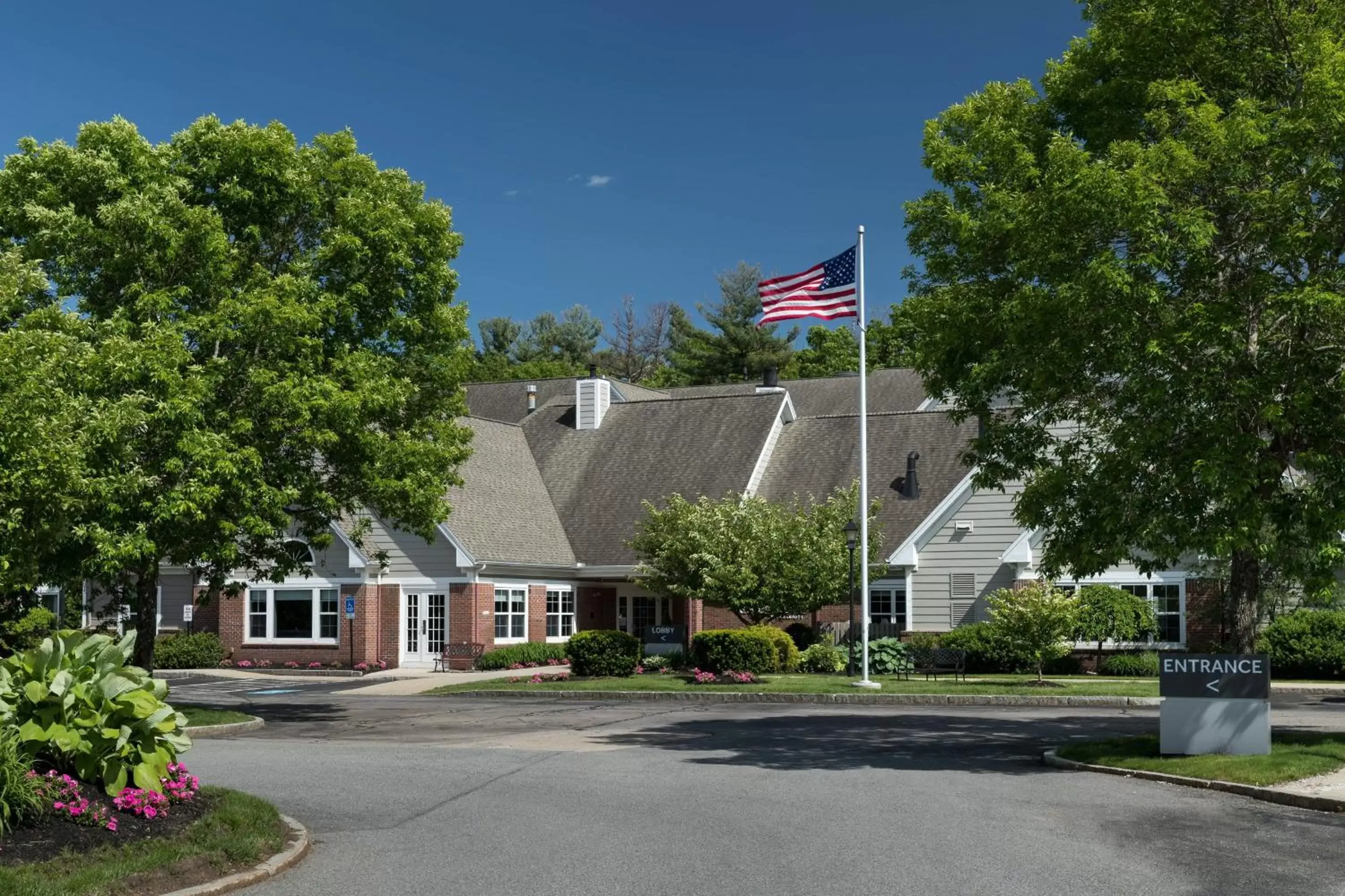 Property Building in Residence Inn Boston Westford