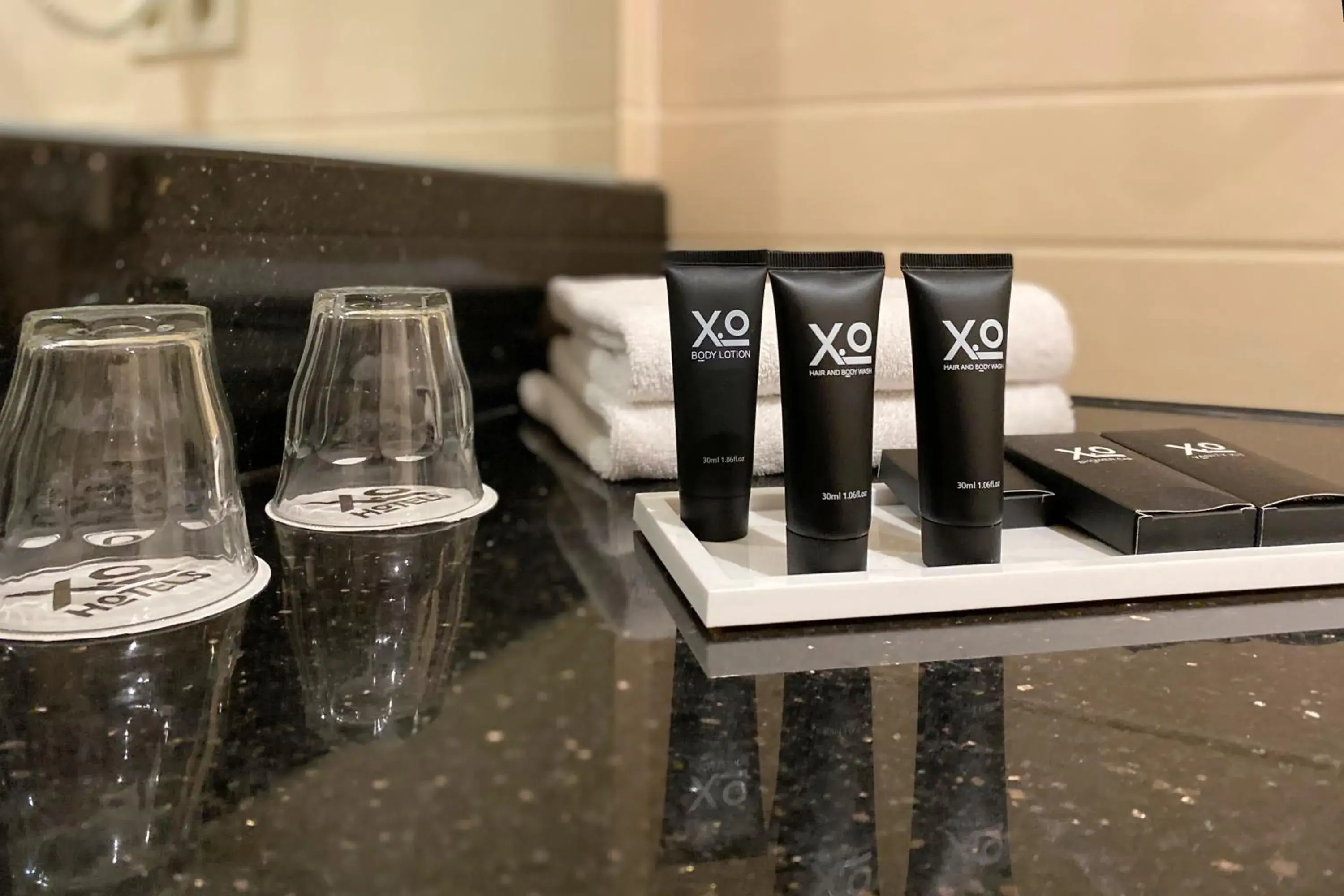 Bathroom in XO Hotels Blue Tower