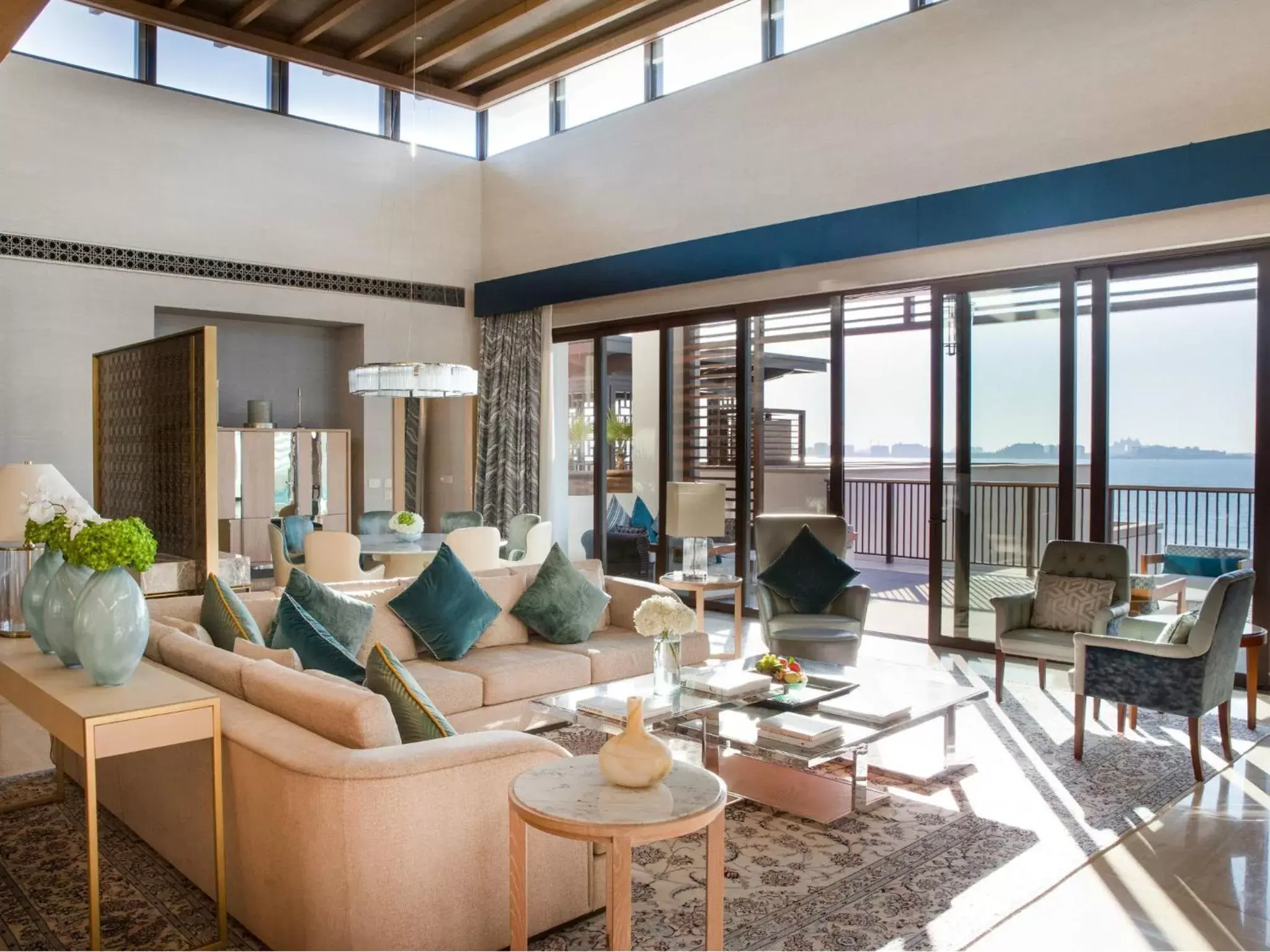 Presidential Ocean View Suite - single occupancy - with airport transfers, suite benefits and beach club access in Jumeirah Al Naseem