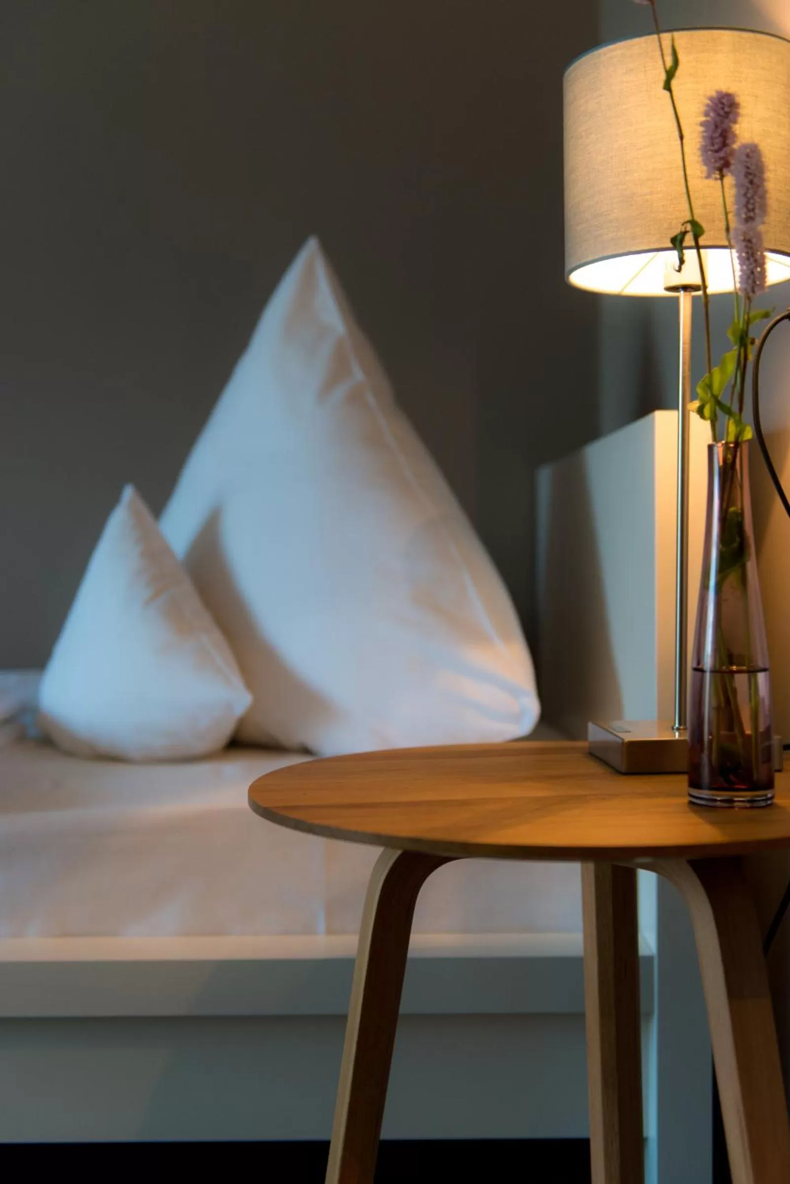 Bed in Hotel Restaurant Brigitte