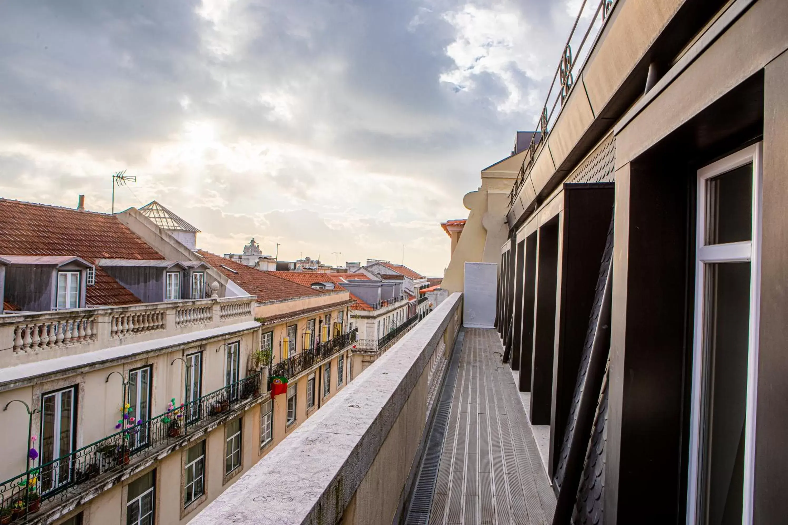 View (from property/room), Balcony/Terrace in Stay Hotel Lisboa Centro Chiado