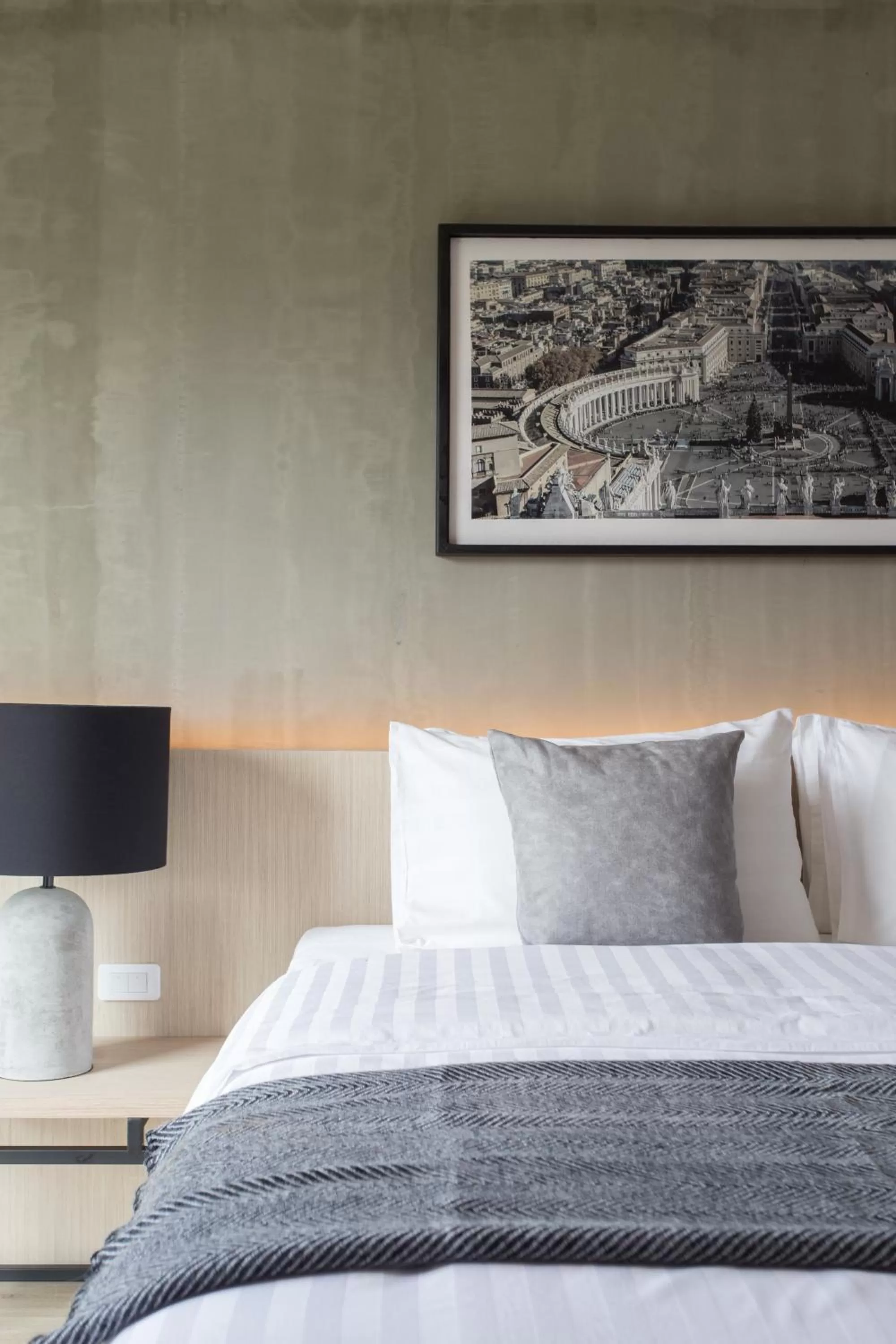 Decorative detail, Bed in The Journey Hotel Bangna