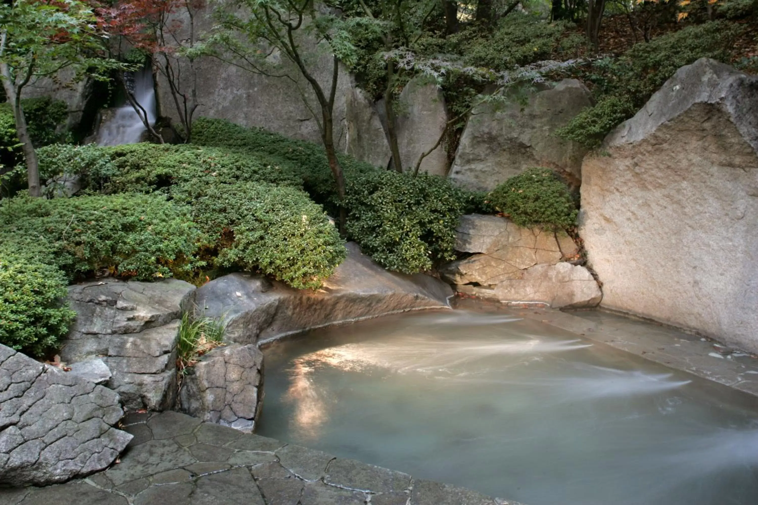 Hot Spring Bath in Hotel Chinzanso Tokyo