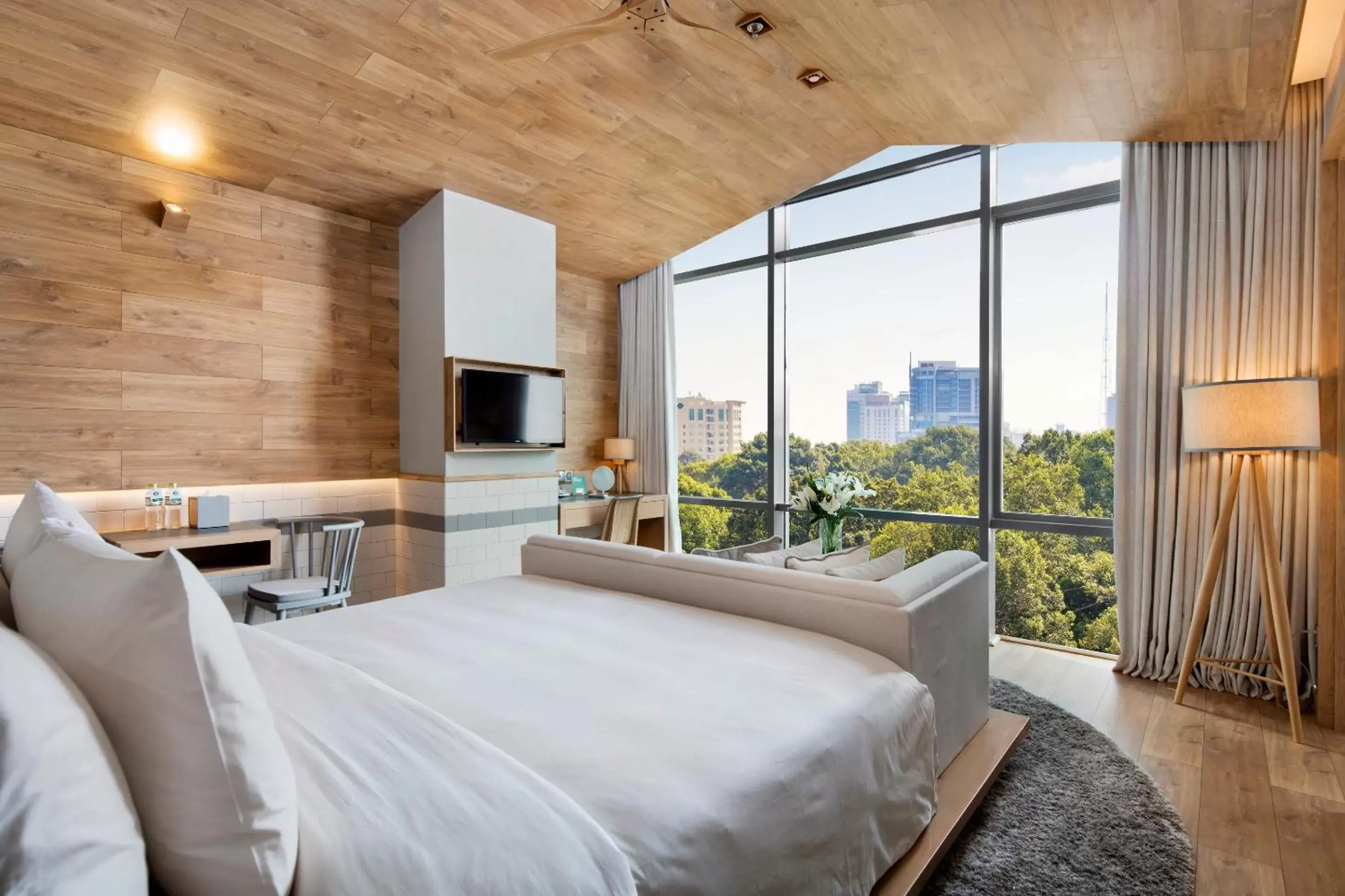 Bed in Fusion Suites Saigon Bed in Fusion Suites Saigon