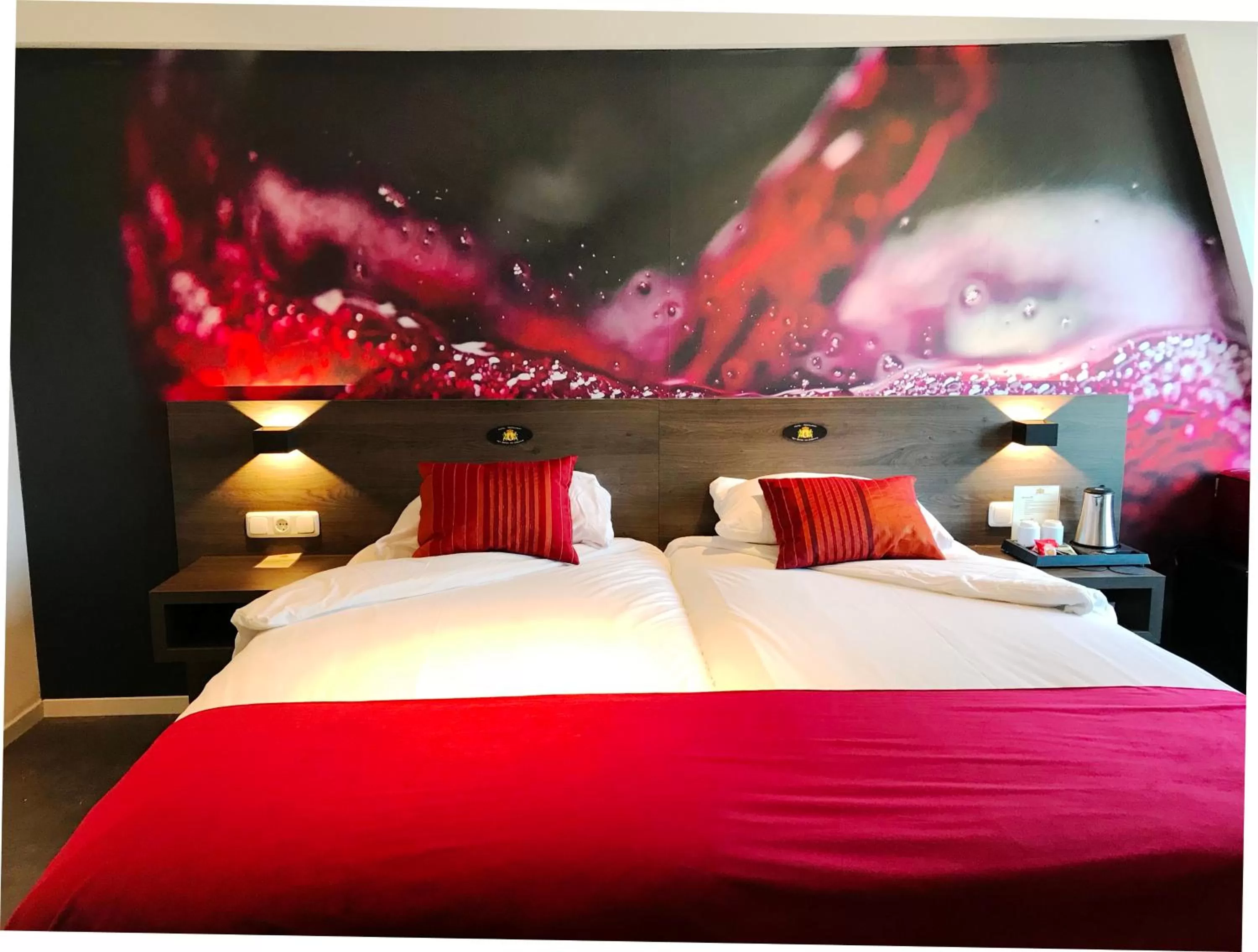 Bed in Hotel Het Wapen van Drenthe