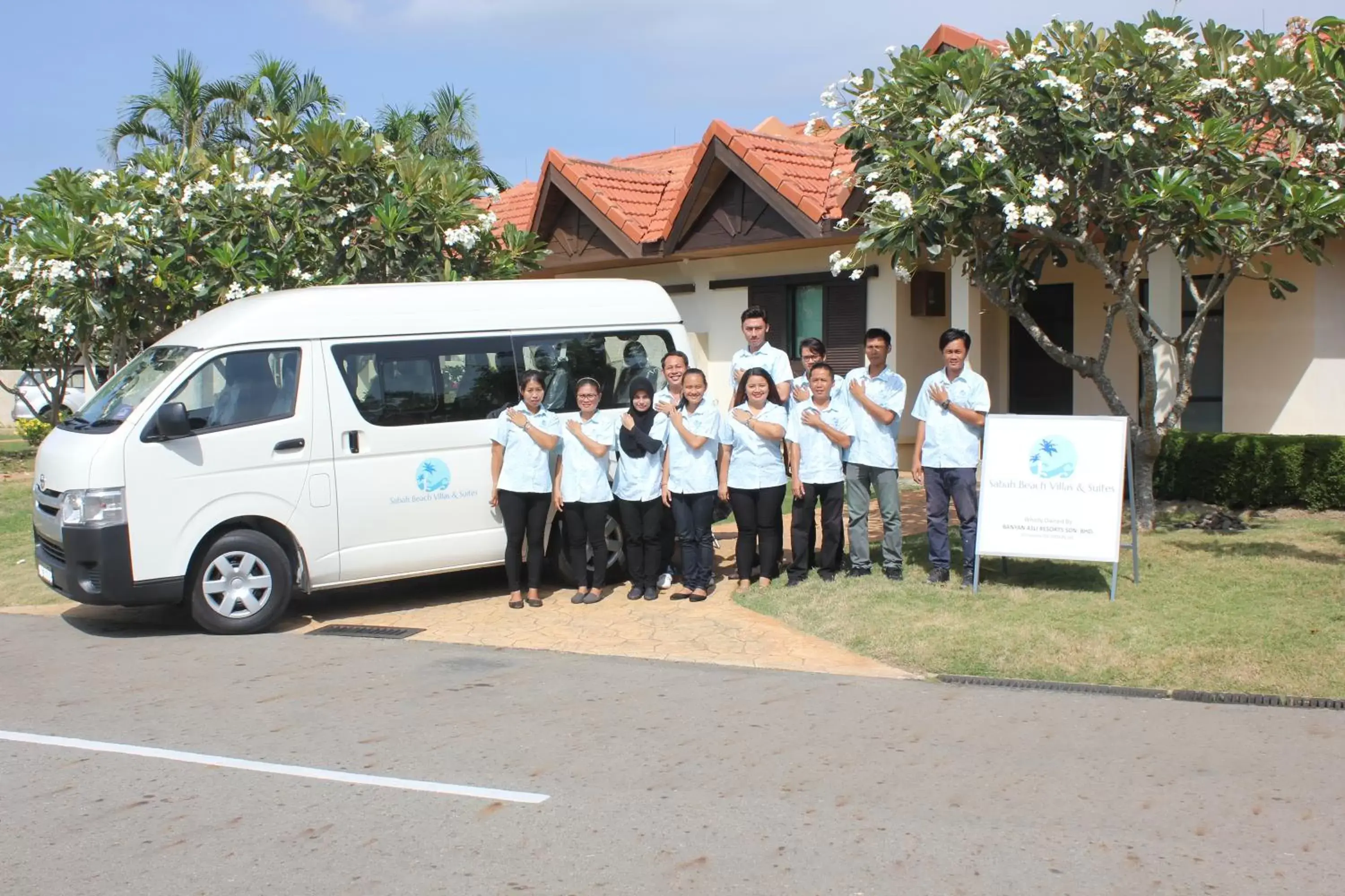 Staff in Sabah Beach Villas & Suites