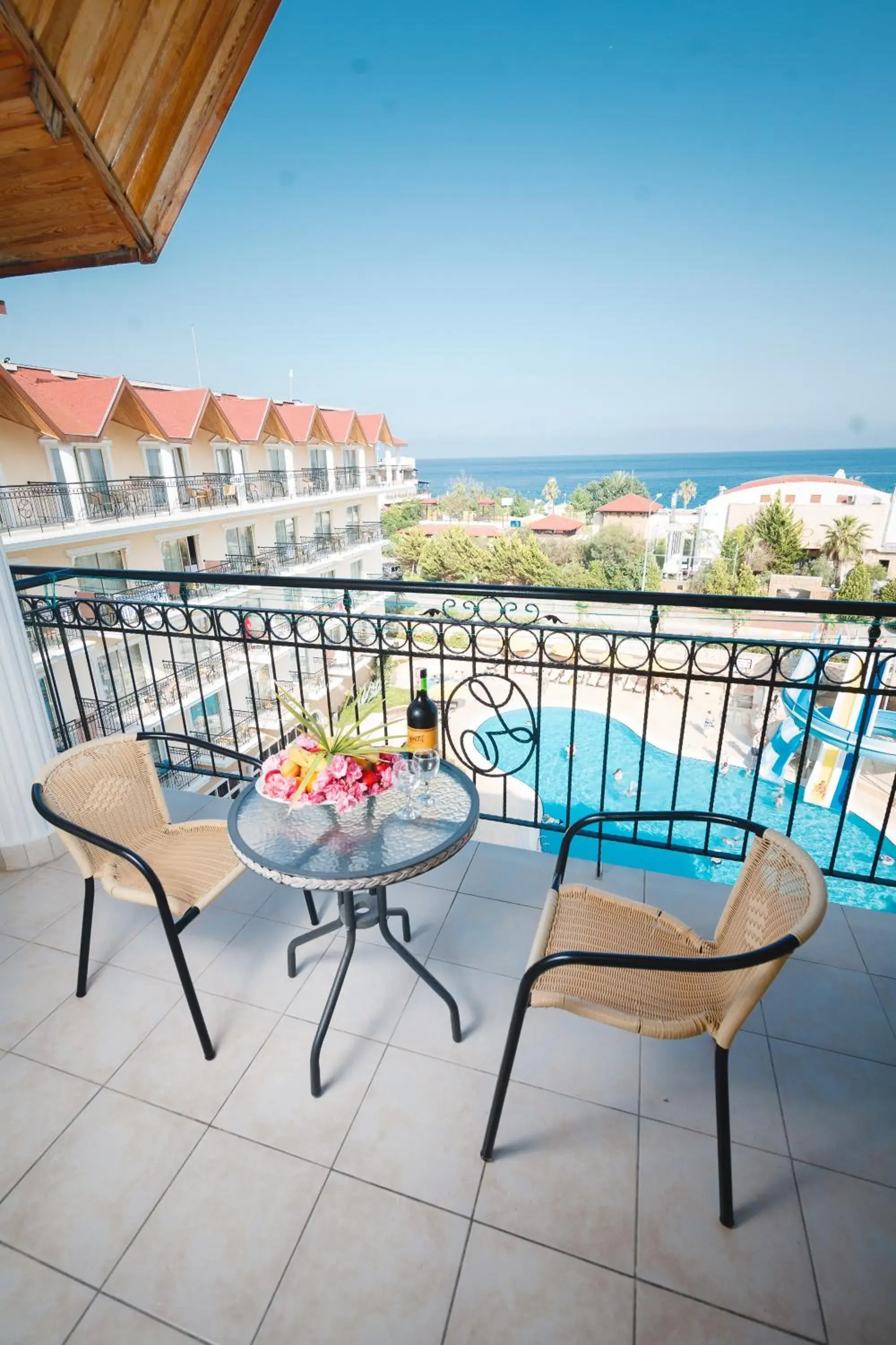 Balcony/Terrace in L'Oceanica Beach Resort