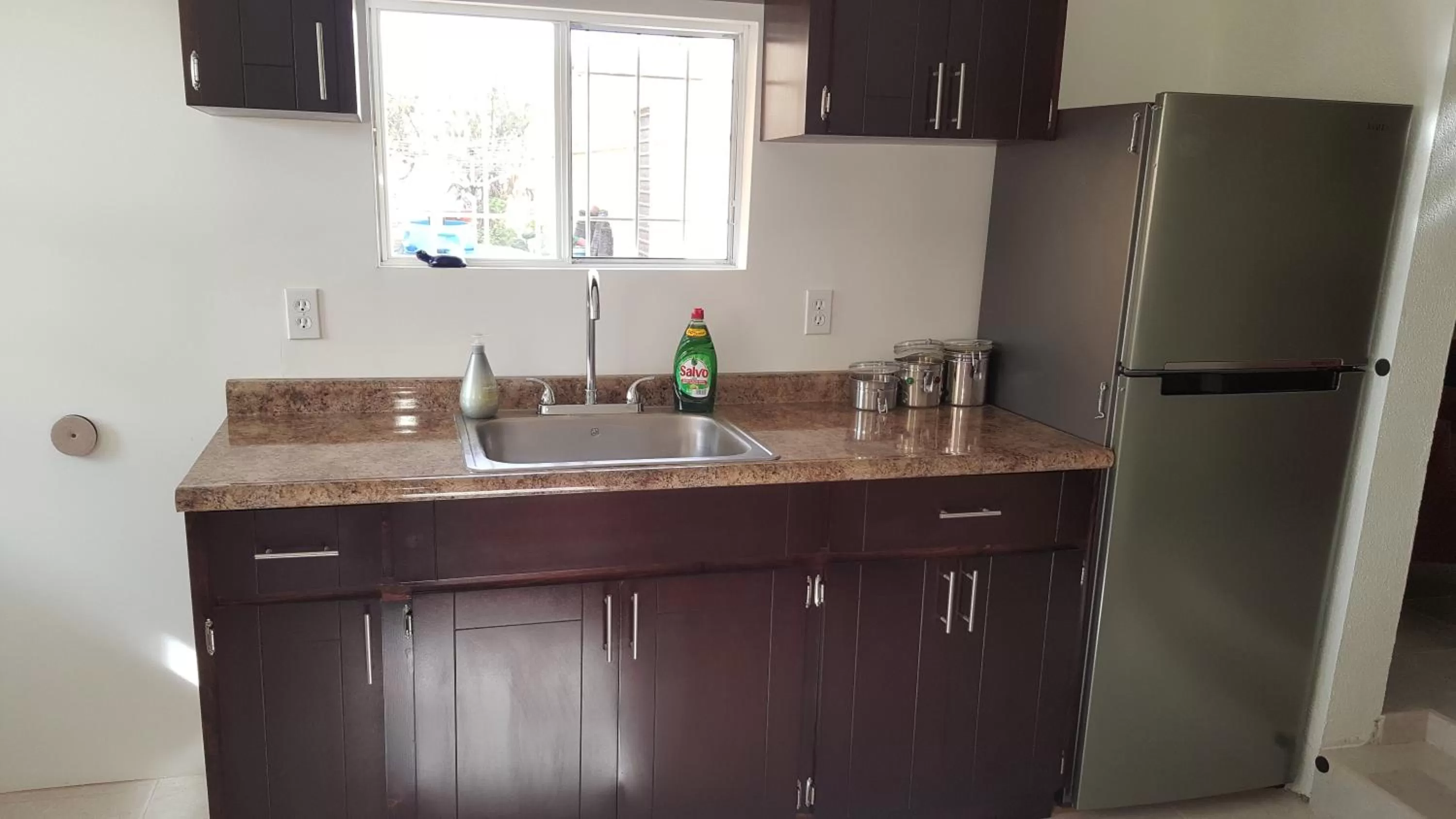 Kitchen or kitchenette in Playa Hermosa Inn at the beach