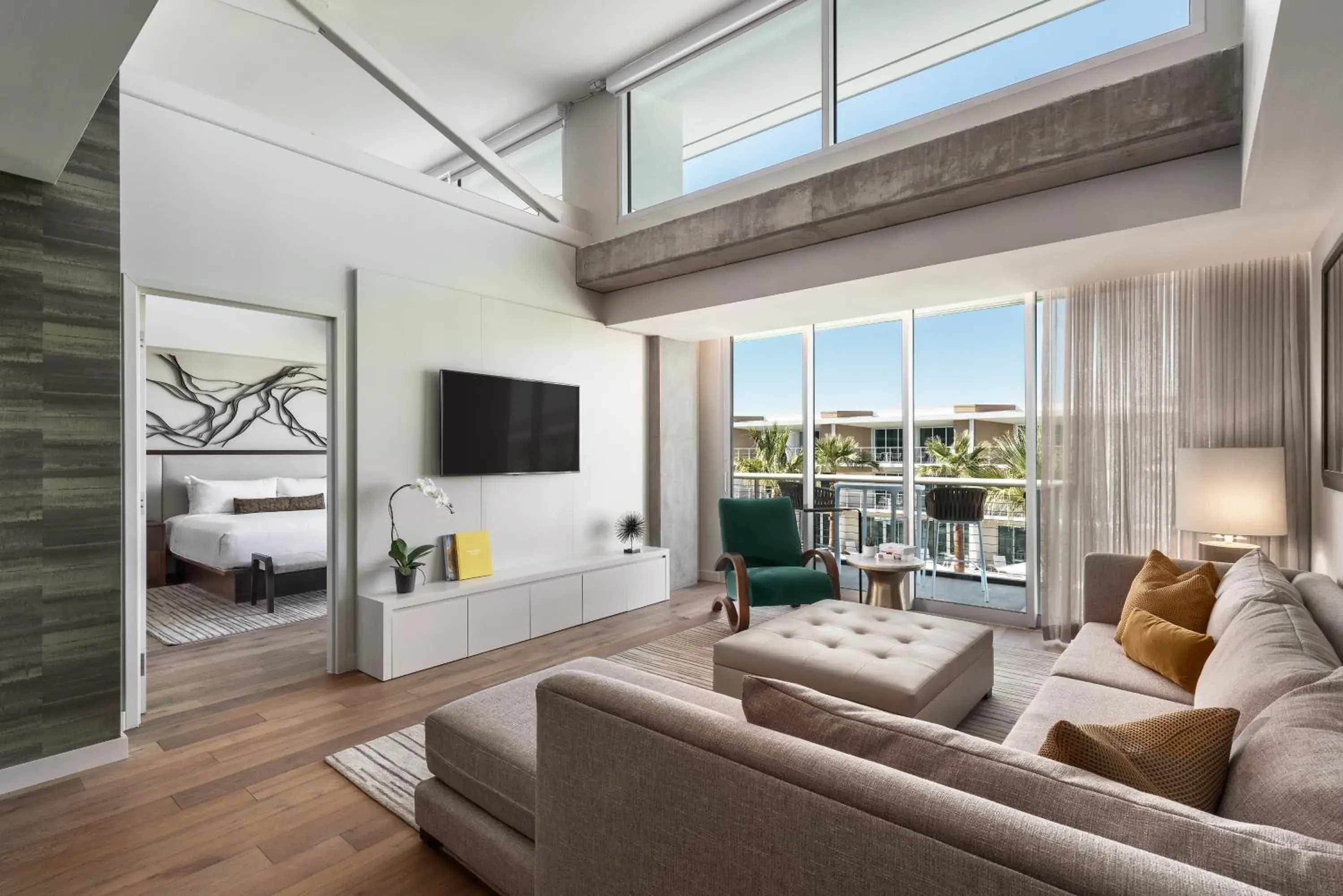 Living room, Seating Area in Mountain Shadows Resort Scottsdale