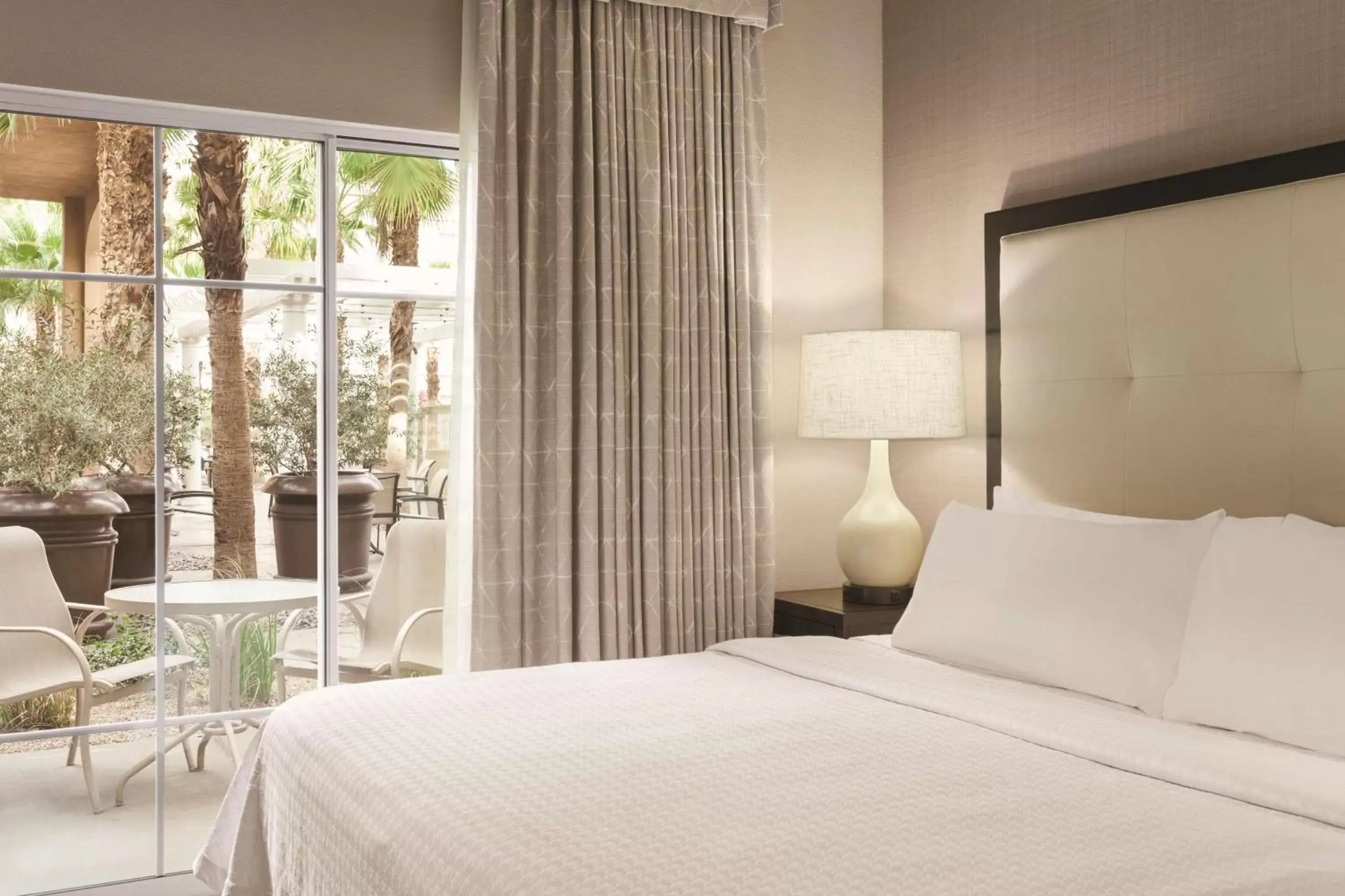 Bed in Homewood Suites by Hilton La Quinta
