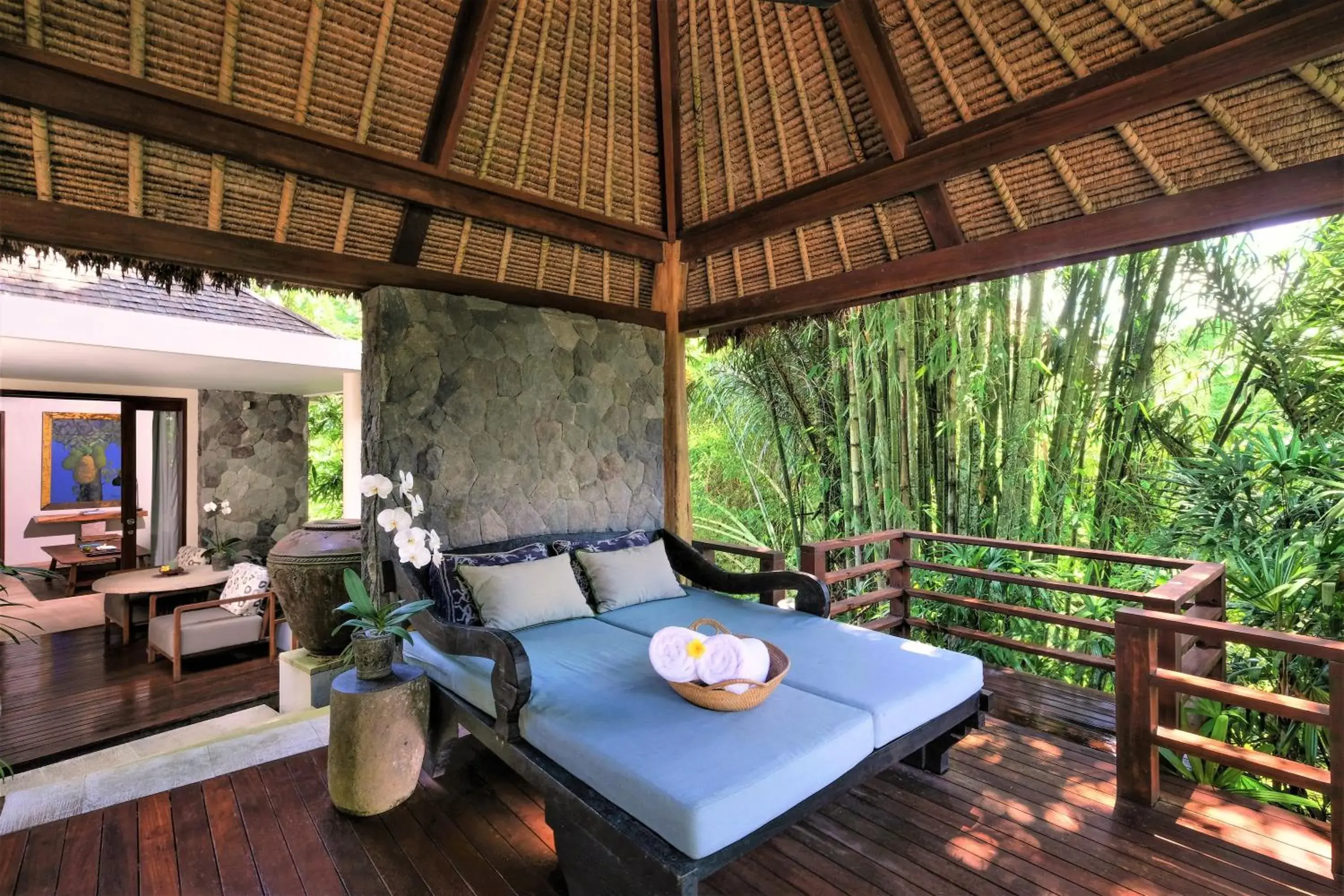 Balcony/Terrace in The Purist Villas & Spa Ubud