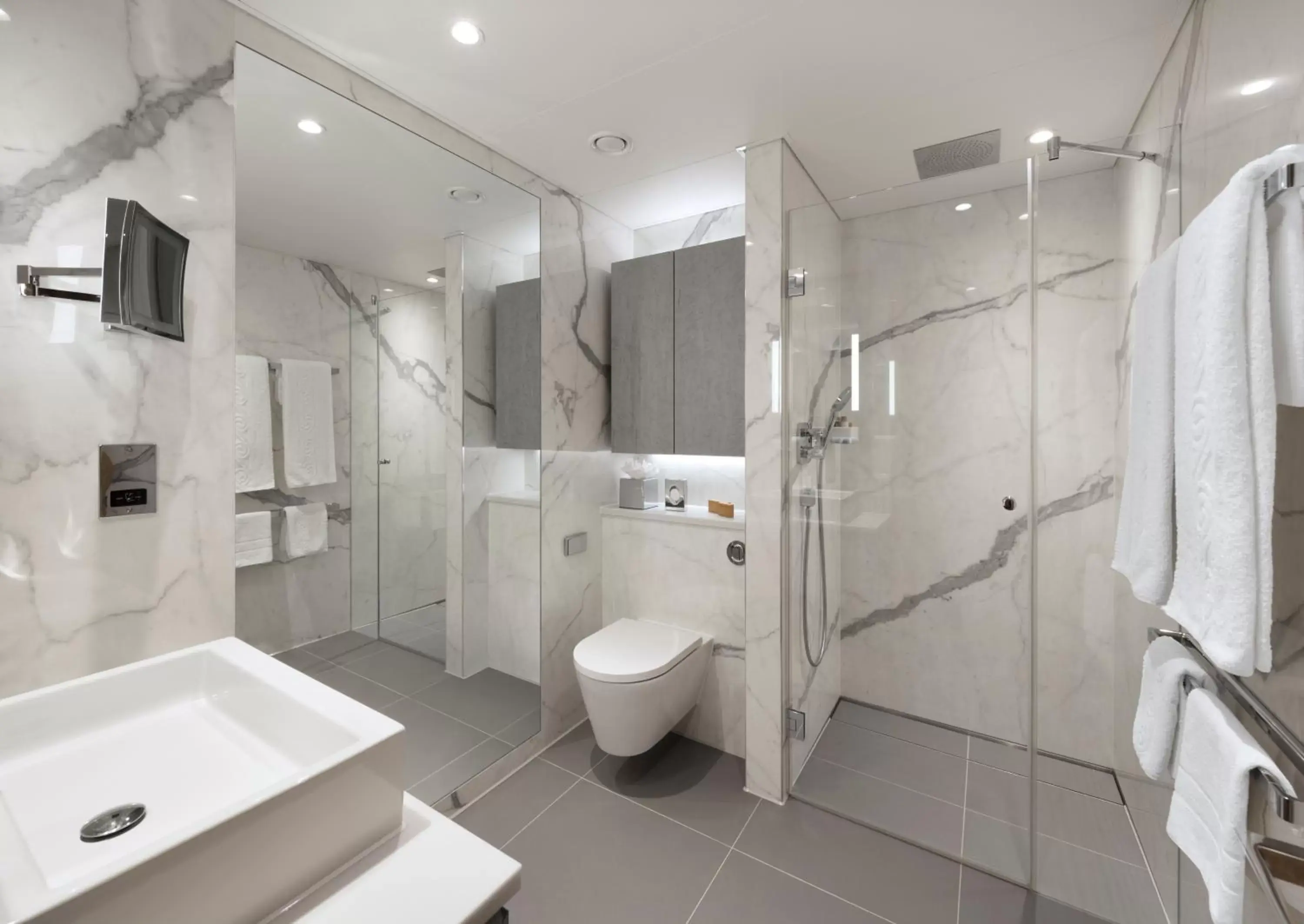Shower, Bathroom in Tower Suites by Blue Orchid