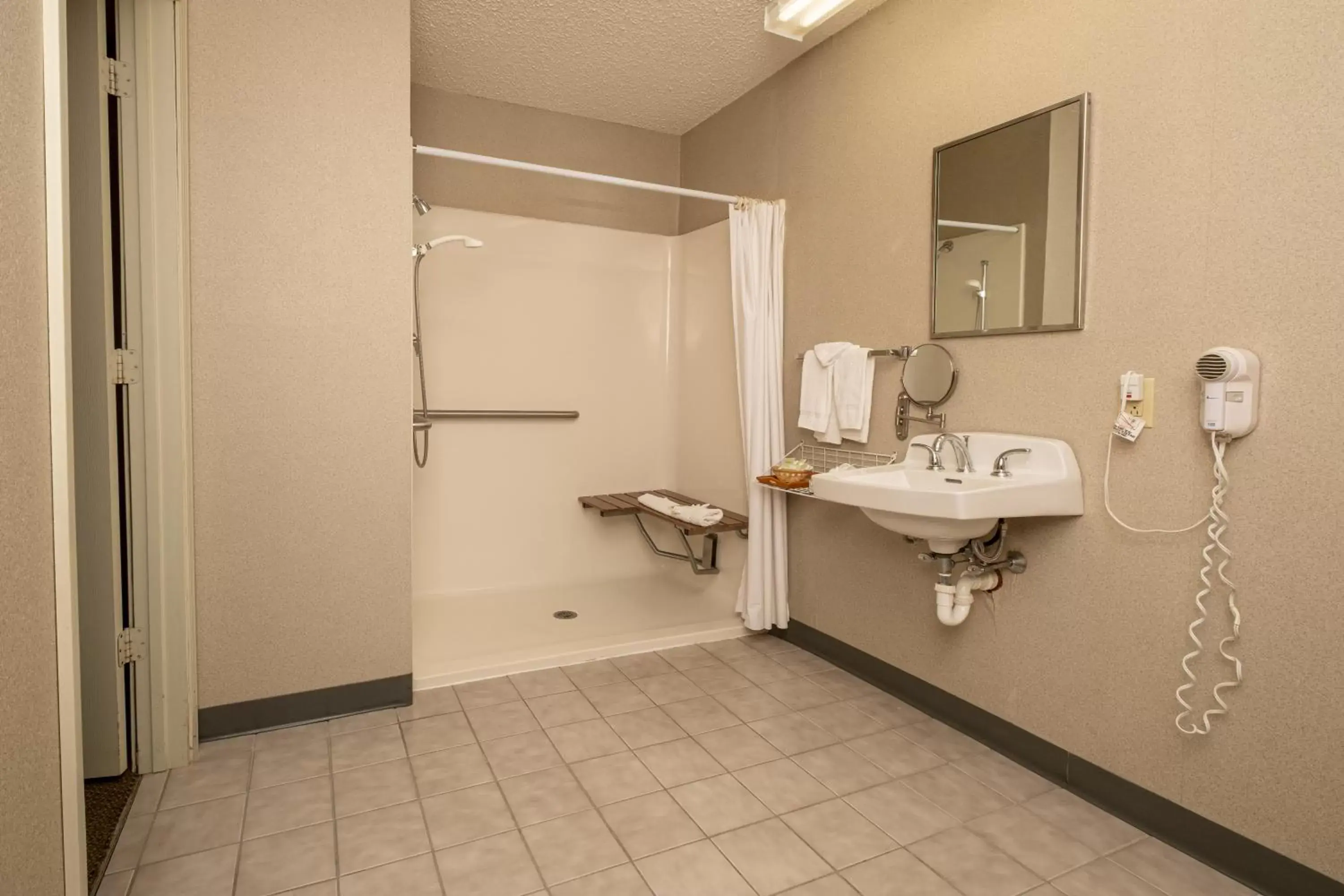 Bathroom in Hilltop Inn & Suites - North Stonington