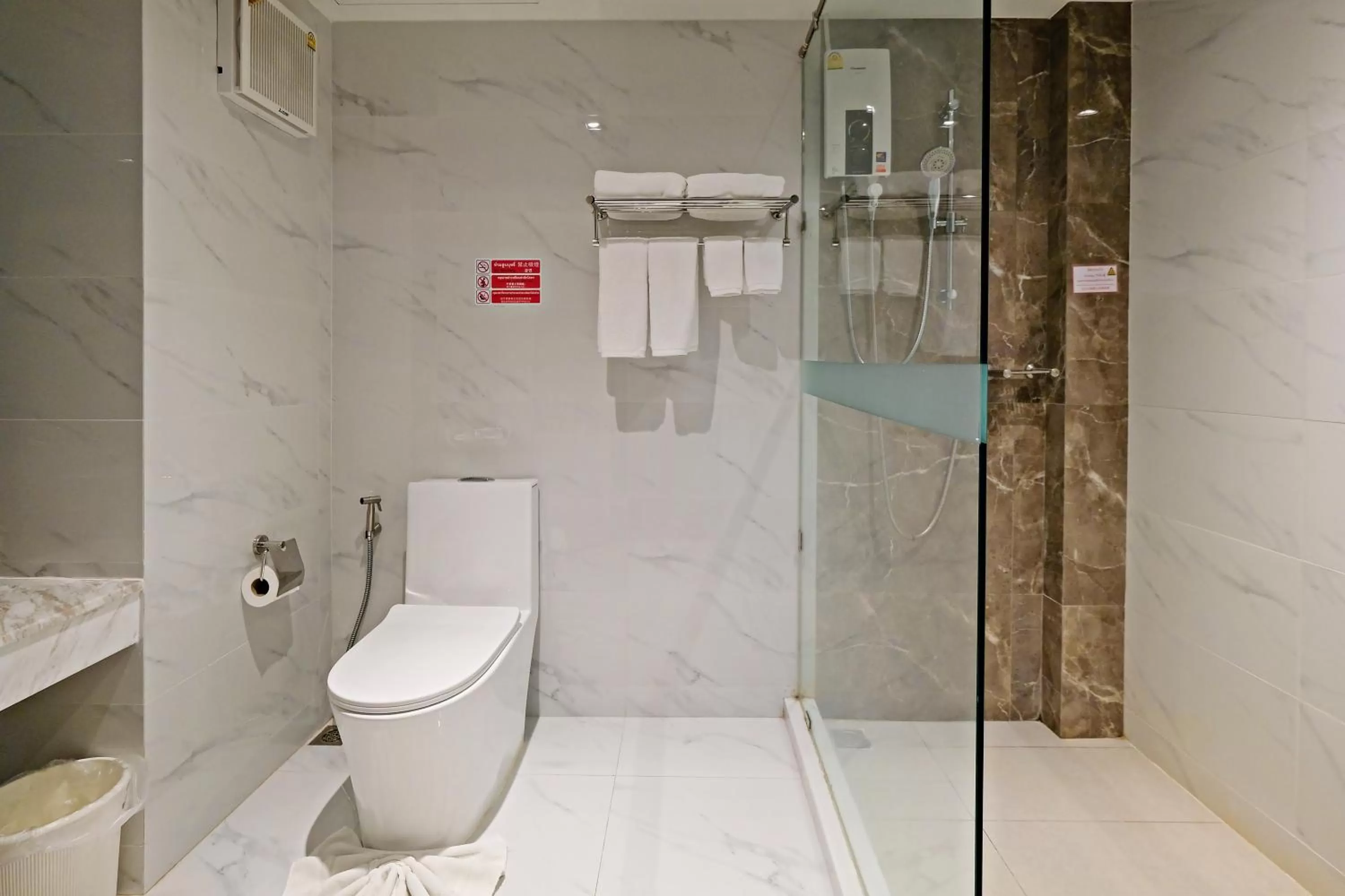 Bathroom in Green Lake Resort - SHA Extra Plus Certified