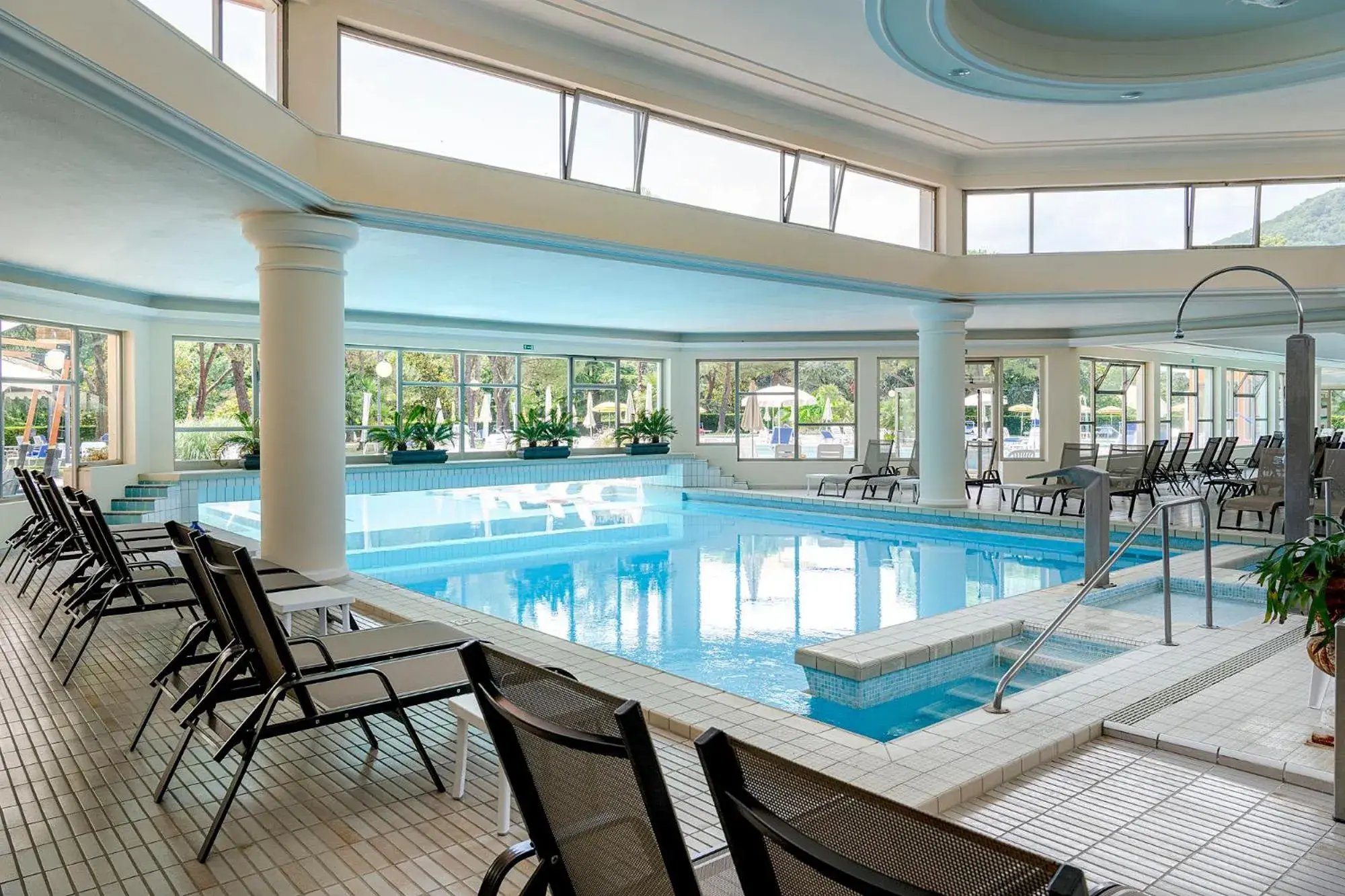 Pool view, Swimming Pool in Apollo Terme Hotel