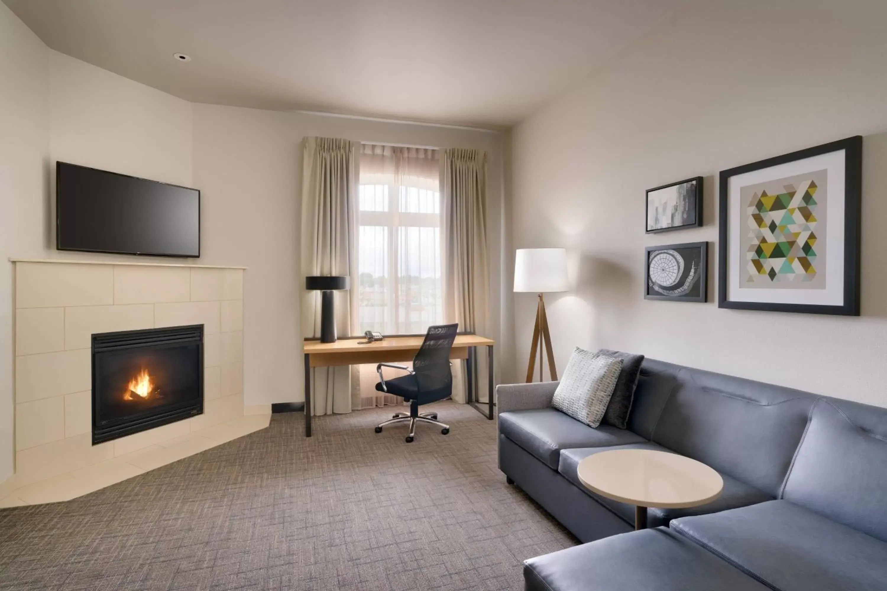 Living room, Seating Area in Residence Inn by Marriott Idaho Falls