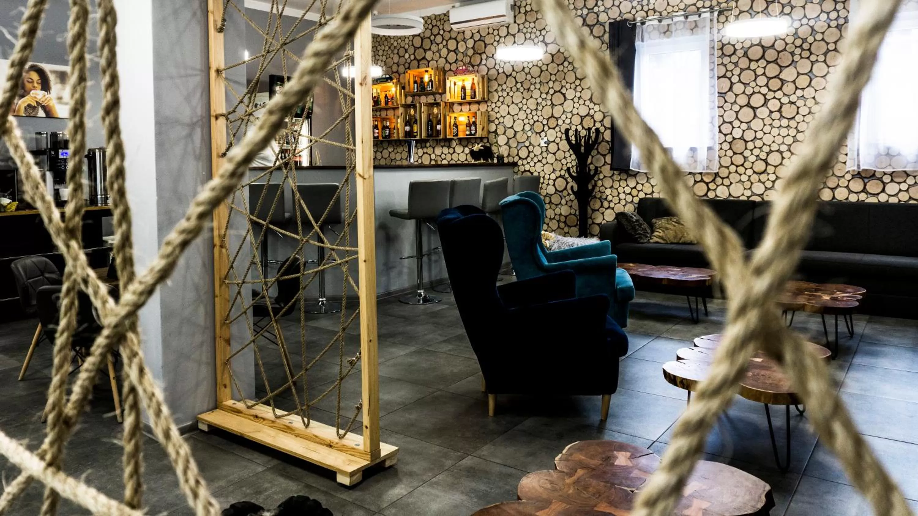 People in dask resort