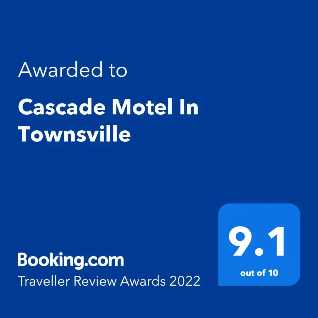 Logo/Certificate/Sign/Award in Cascade Motel In Townsville