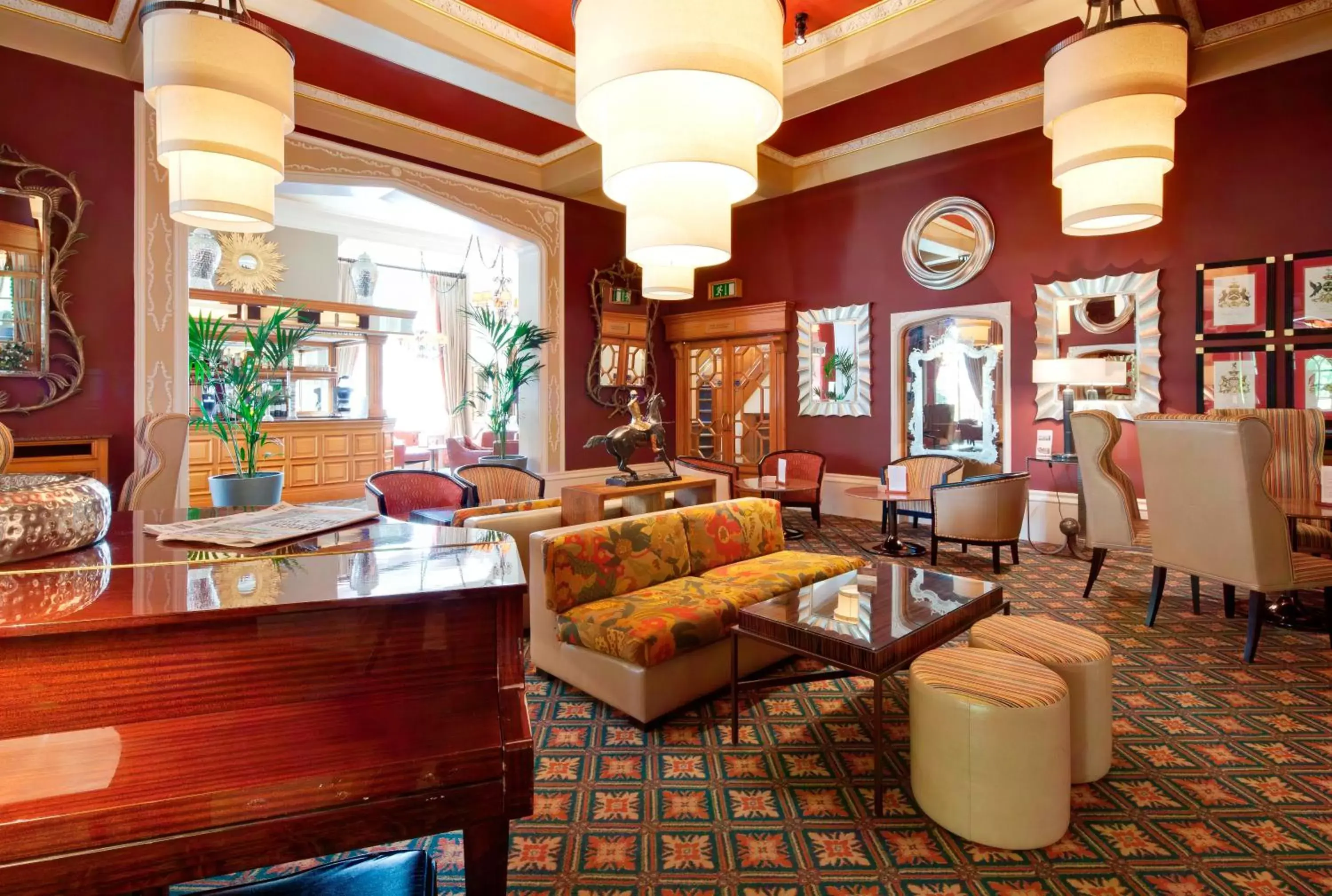 Lobby or reception, Lobby/Reception in Best Western Plough and Harrow Hotel