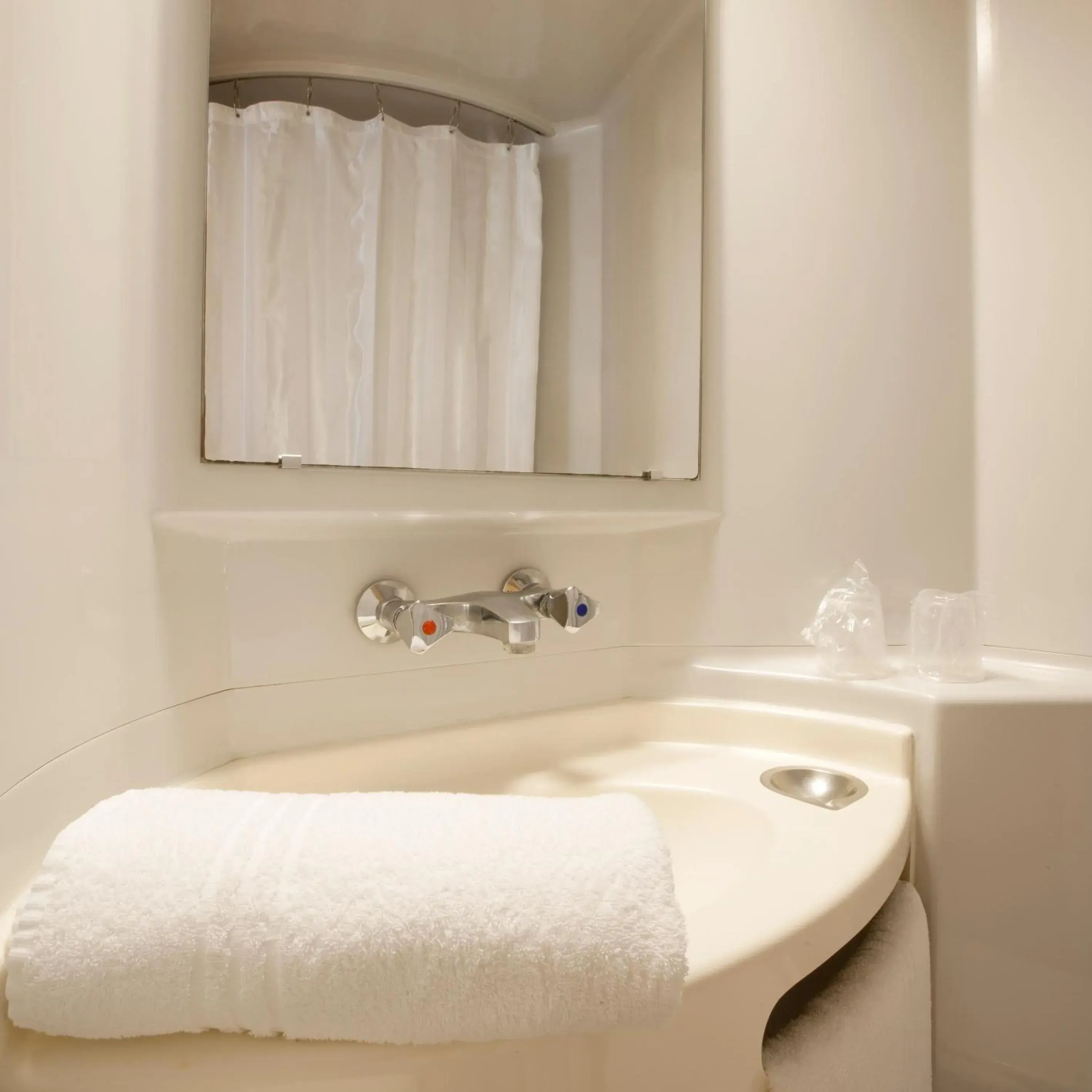 Shower, Bathroom in Premiere Classe Chambery